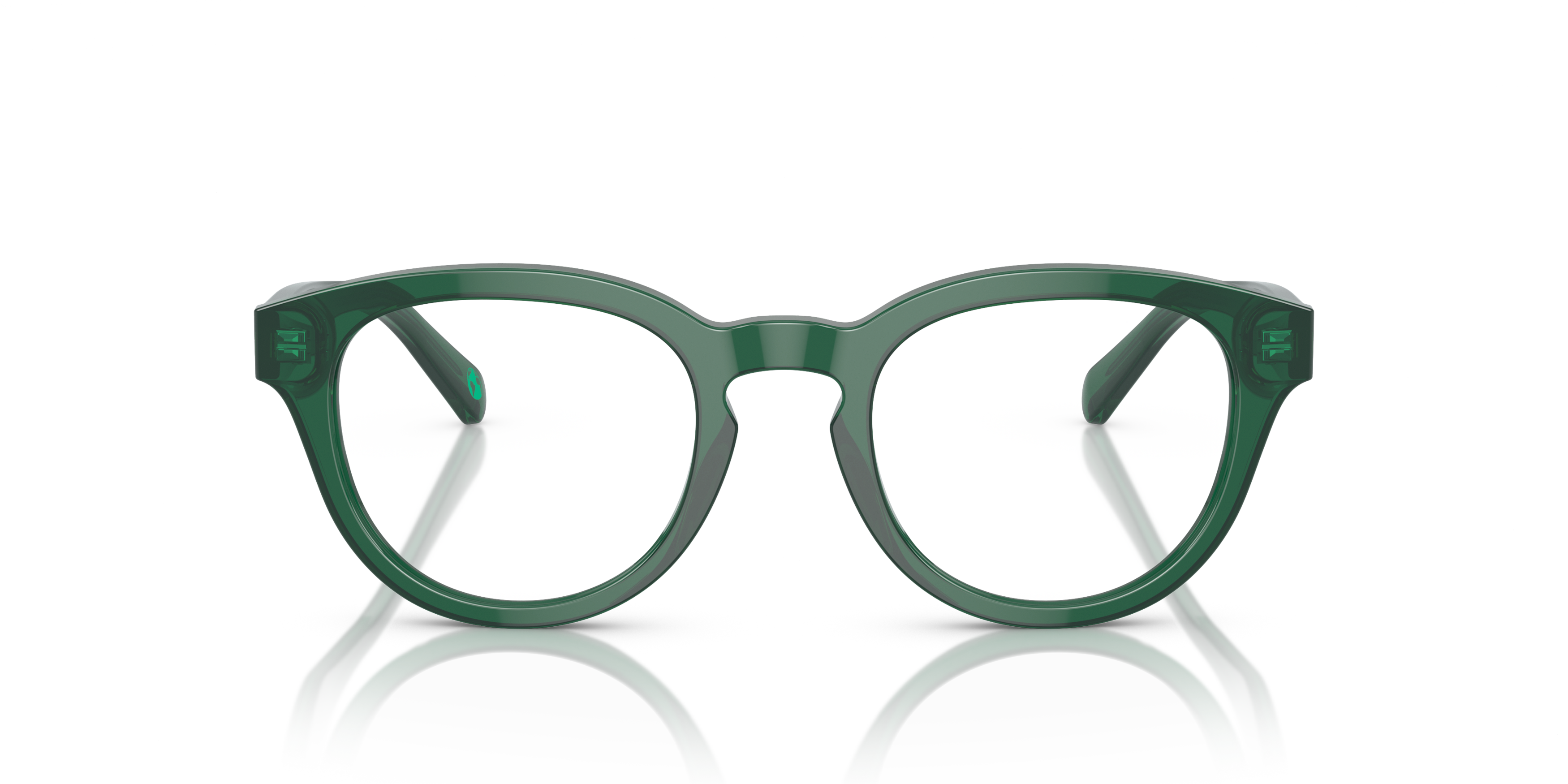 Front Polo Ralph Lauren PH 2262 (6084) Glasses Transparent / Transparent, Green