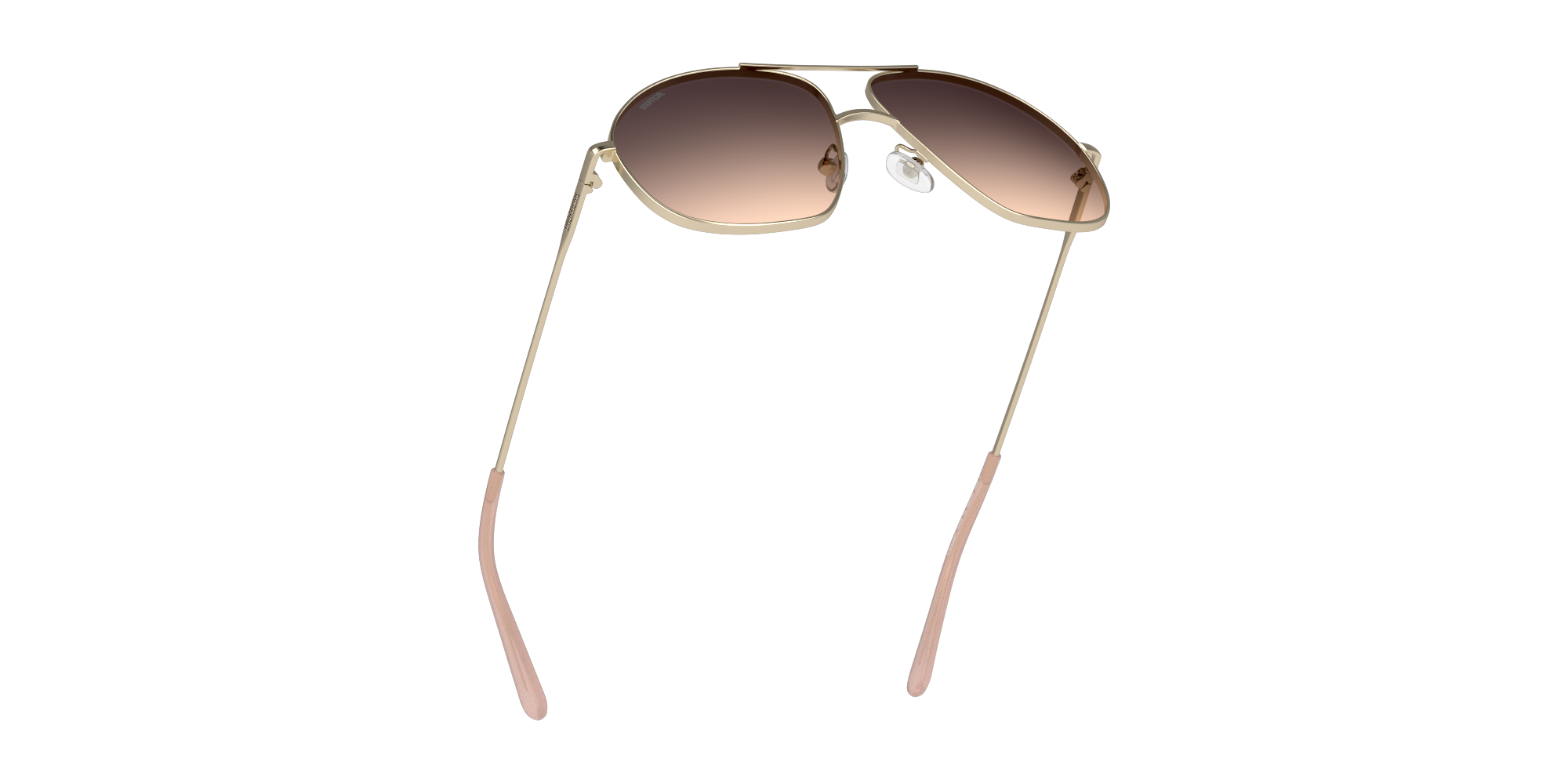 Bottom_Up Unofficial UNSF0183 Sunglasses Pink / Gold