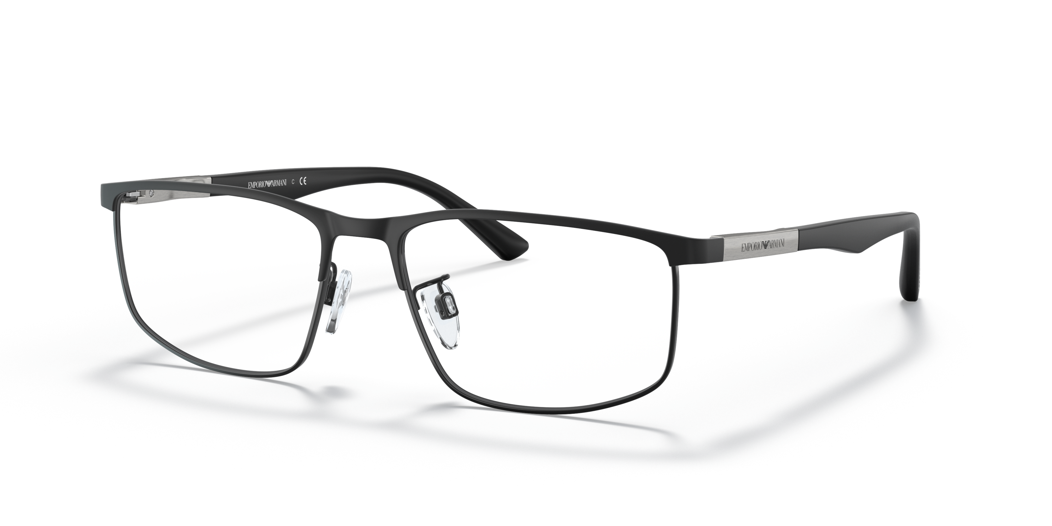 Angle_Left01 Emporio Armani EA 1131 (3001) Glasses Transparent / Black