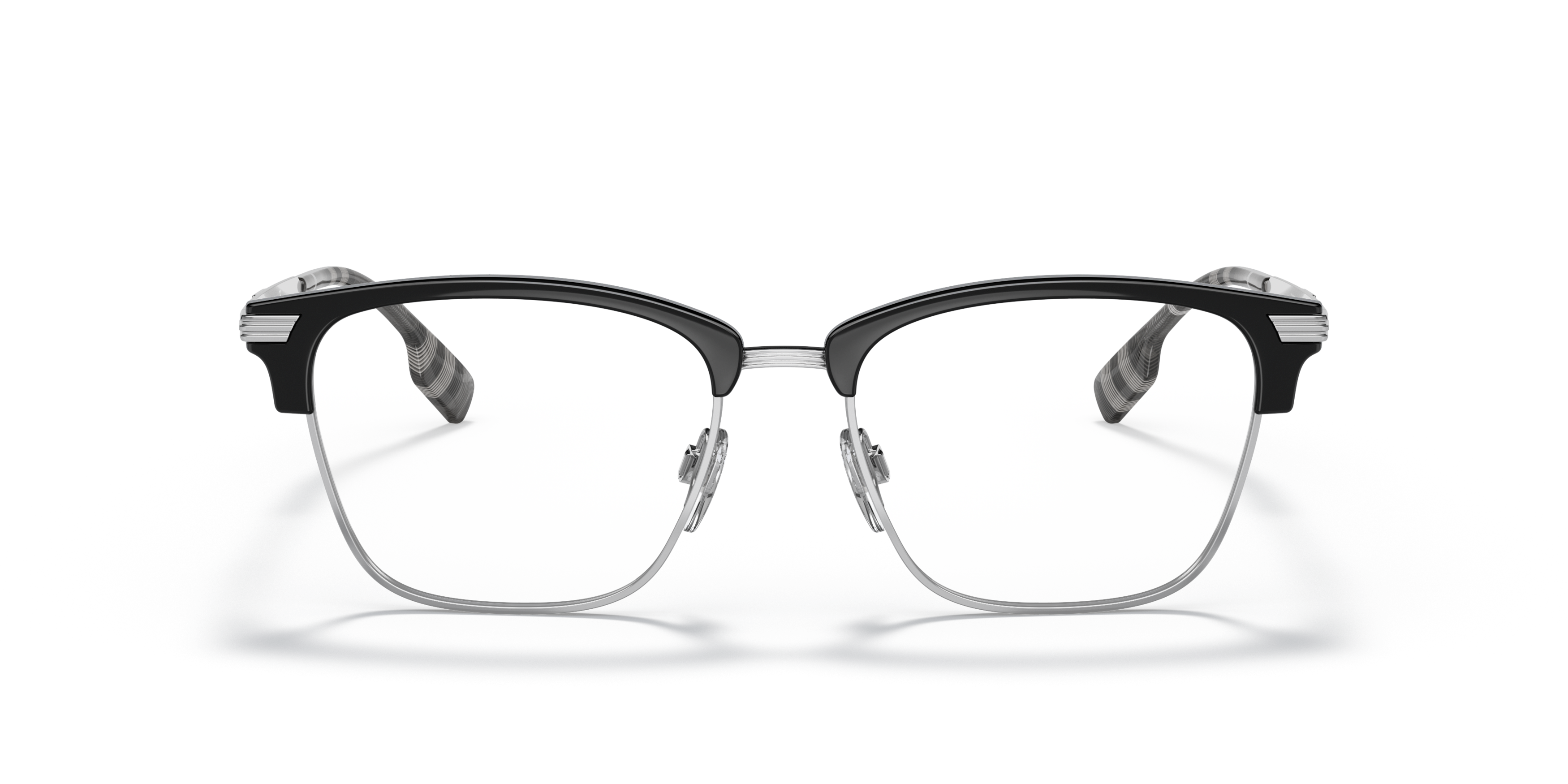 Front Burberry BE 2359 (3001) Glasses Transparent / Black