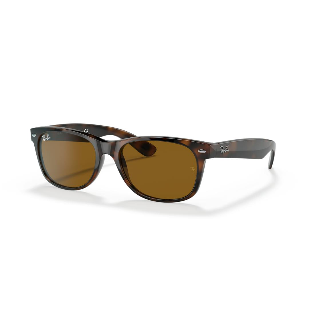 Ray-Ban New Wayfarer Classic 0RB2132 Solbriller - Firkantede Skildpadde