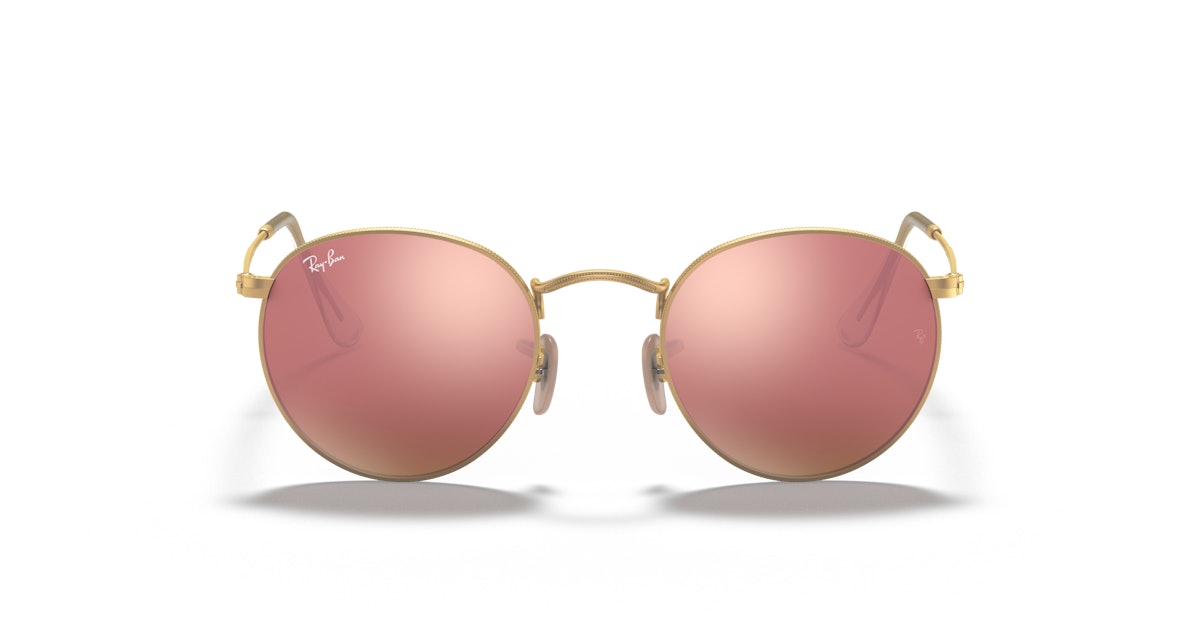 Lunette de soleil ray top ban rose