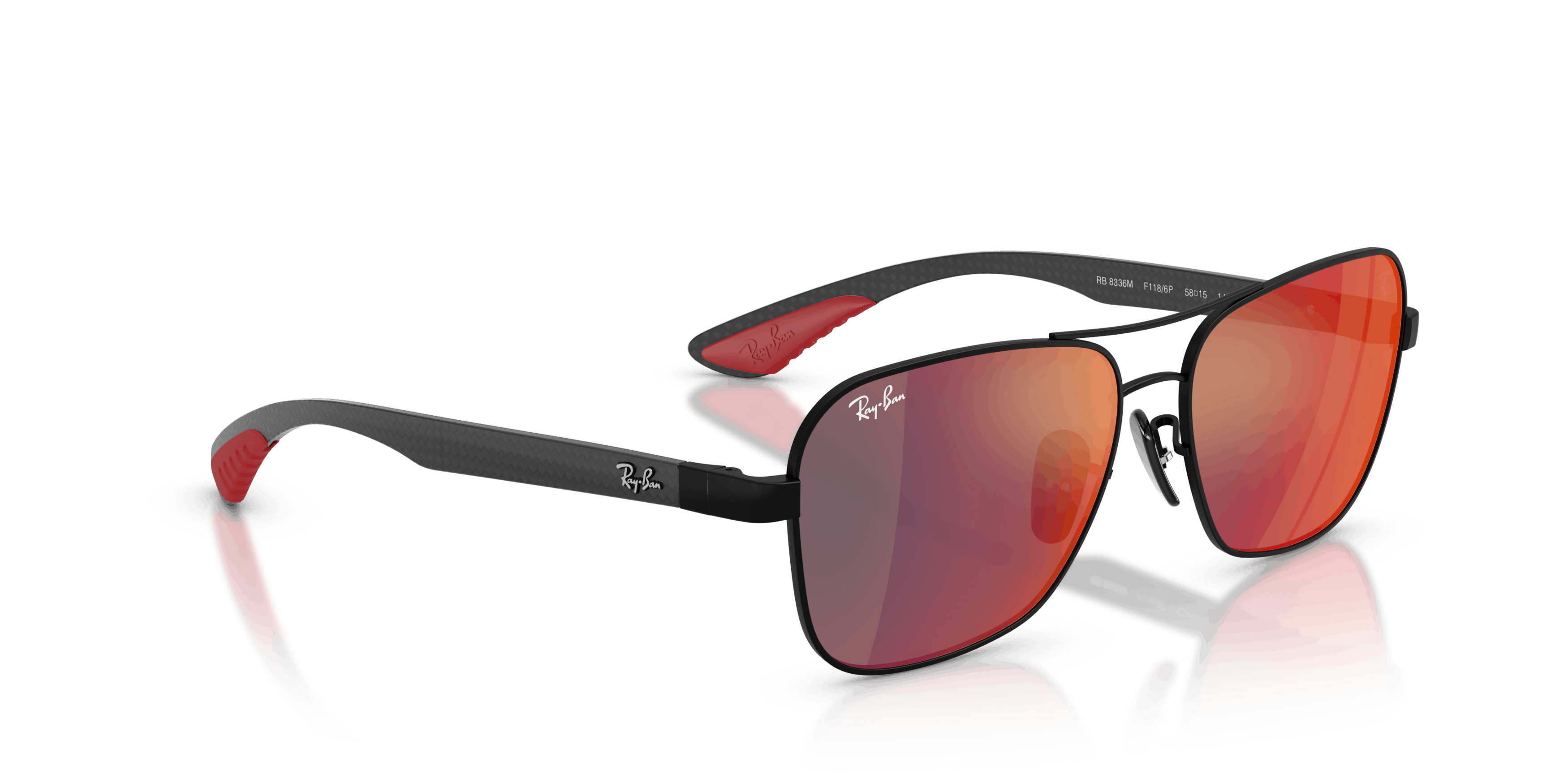 Angle_Right02, Ray-Ban Scuderia Ferrari Collection 0RB8336M F1186P Solbriller