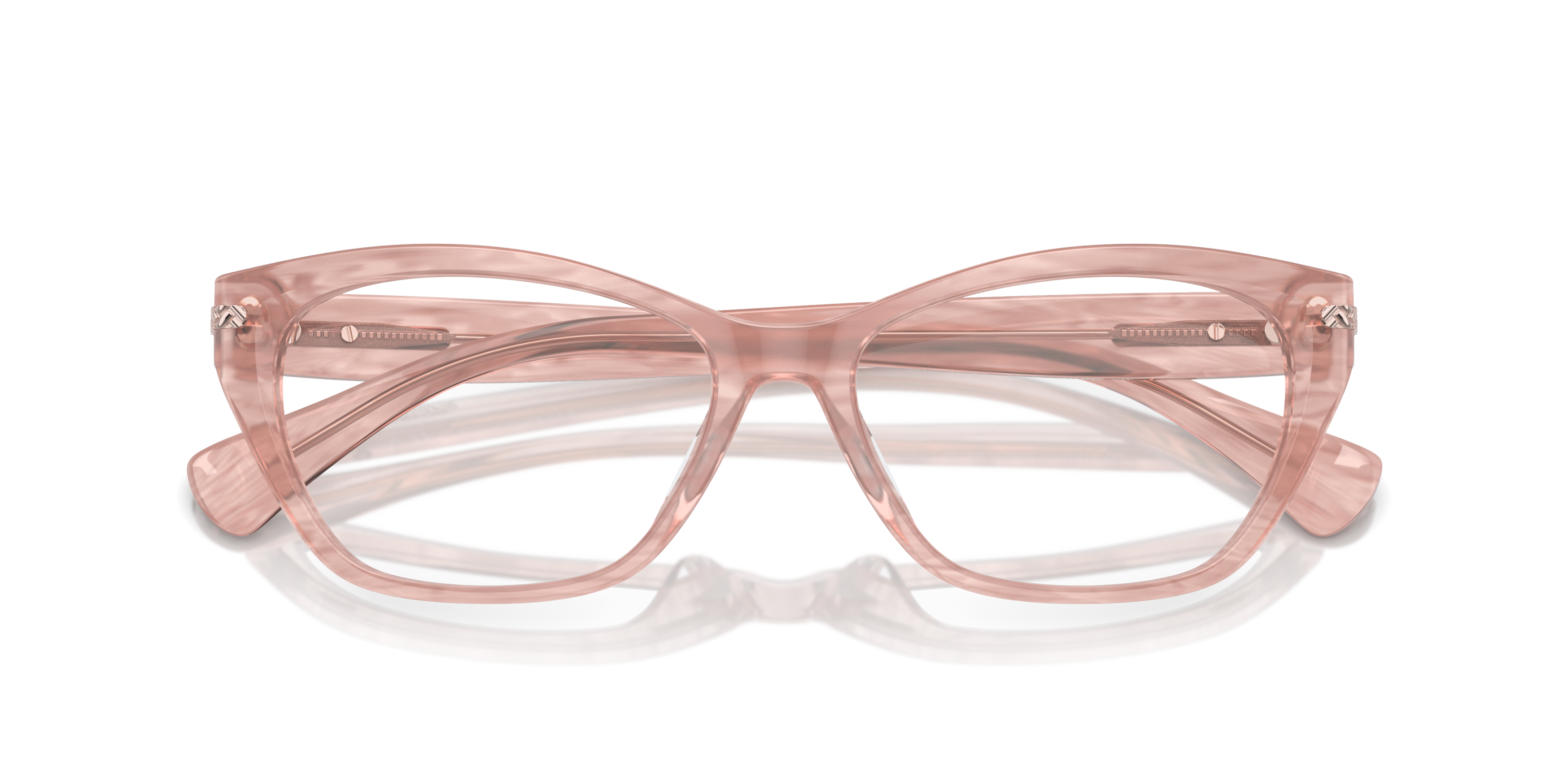 Folded Ralph by Ralph Lauren RA 7161U Glasses Transparent / Pink