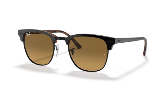 Ray-Ban Clubmaster Color Mix RB3016 12773K Bruin / Zwart
