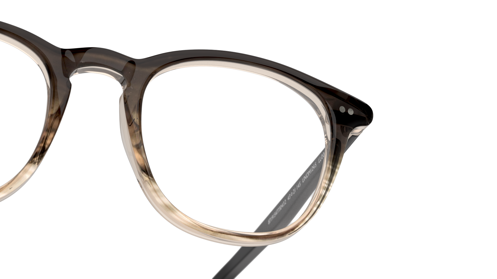 Detail01 Unofficial UNOM0186 Glasses Transparent / Grey