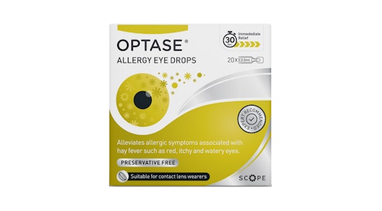 Optase Optase Allergy Preservative Free Eye Drops Eye Drops 20 x 0.5ml