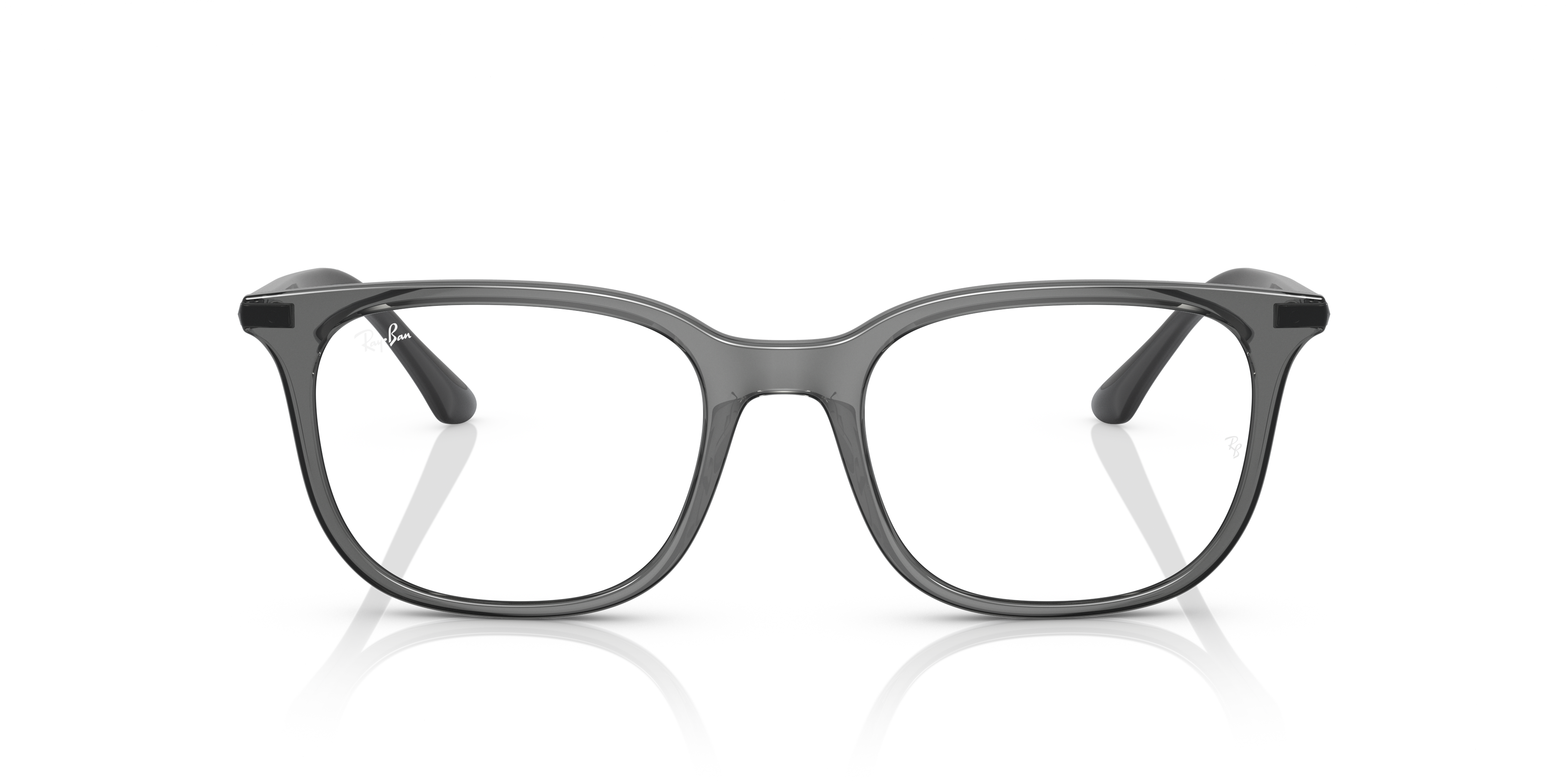 Front Ray-Ban RX 7211 Glasses Transparent / Black