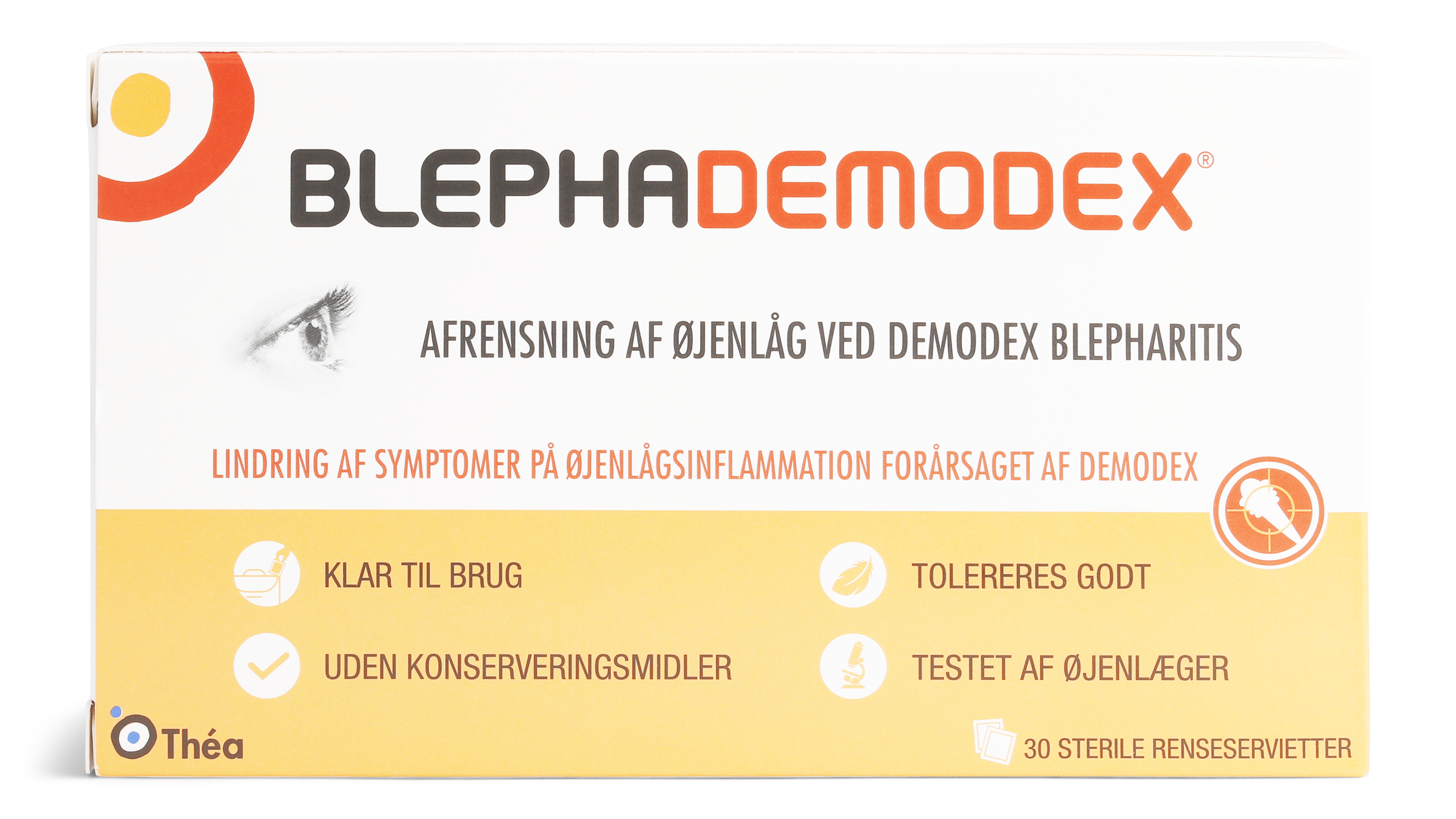 Front Blepha Blephademodex Øjenlågsservietter 30stk