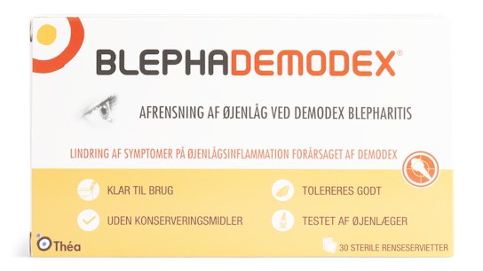 Blepha Blephademodex Øjenlågsservietter