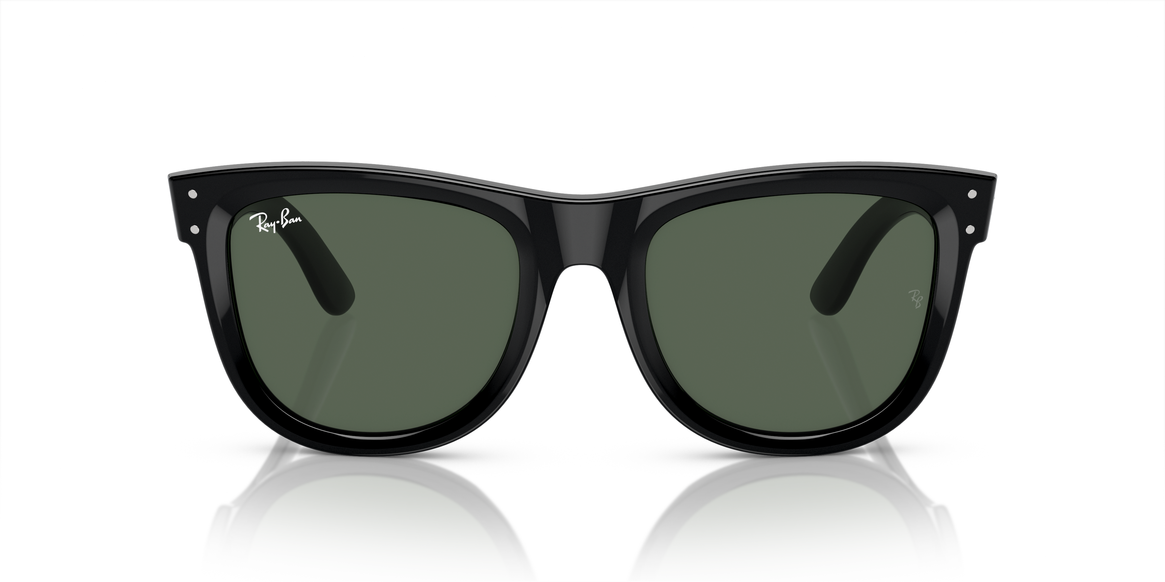 Front Ray-Ban Reverse 0RBR0502S 6677VR Verde / Negro
