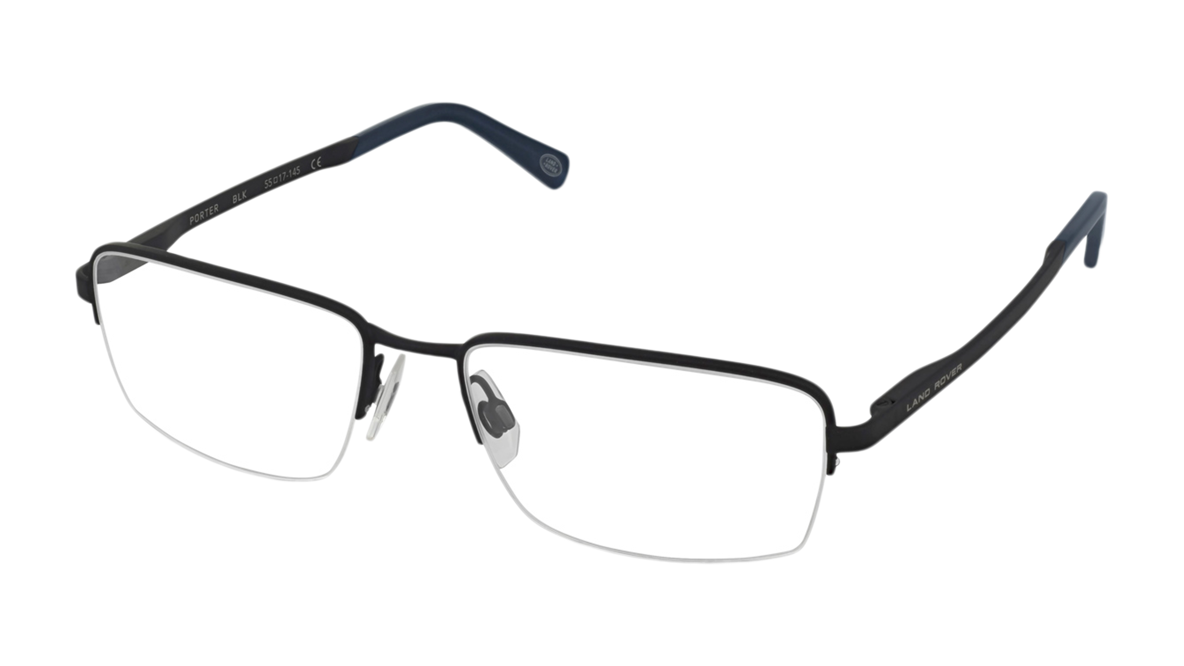 Angle_Left01 Land Rover Porter (Nvy) Glasses Transparent / Navy