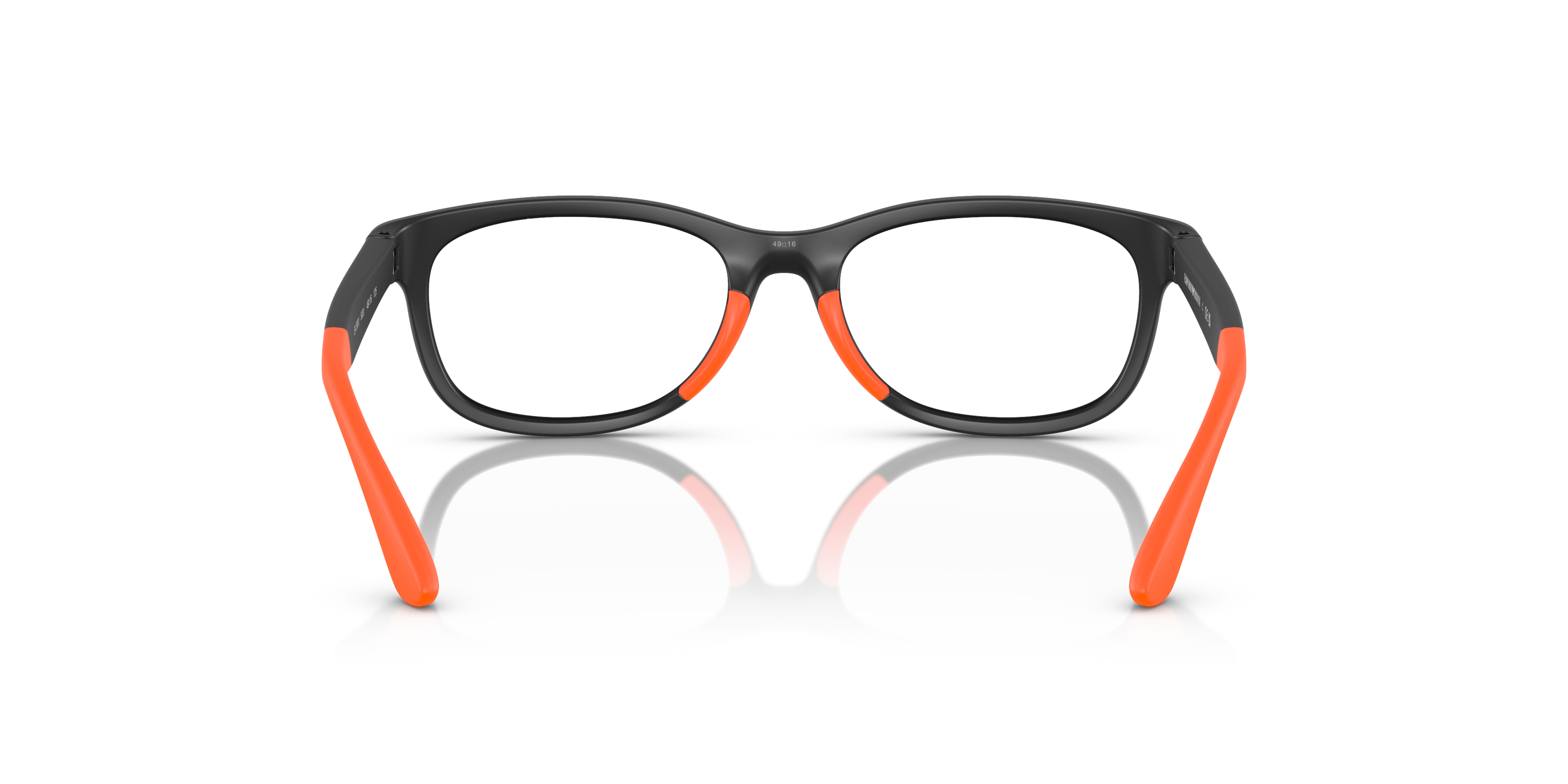 Detail02 Emporio Armani EK 3001 Children's Glasses Transparent / Black