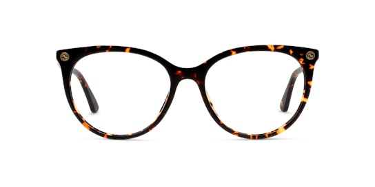 Gucci GG 0093O (002) Glasses Transparent / Brown