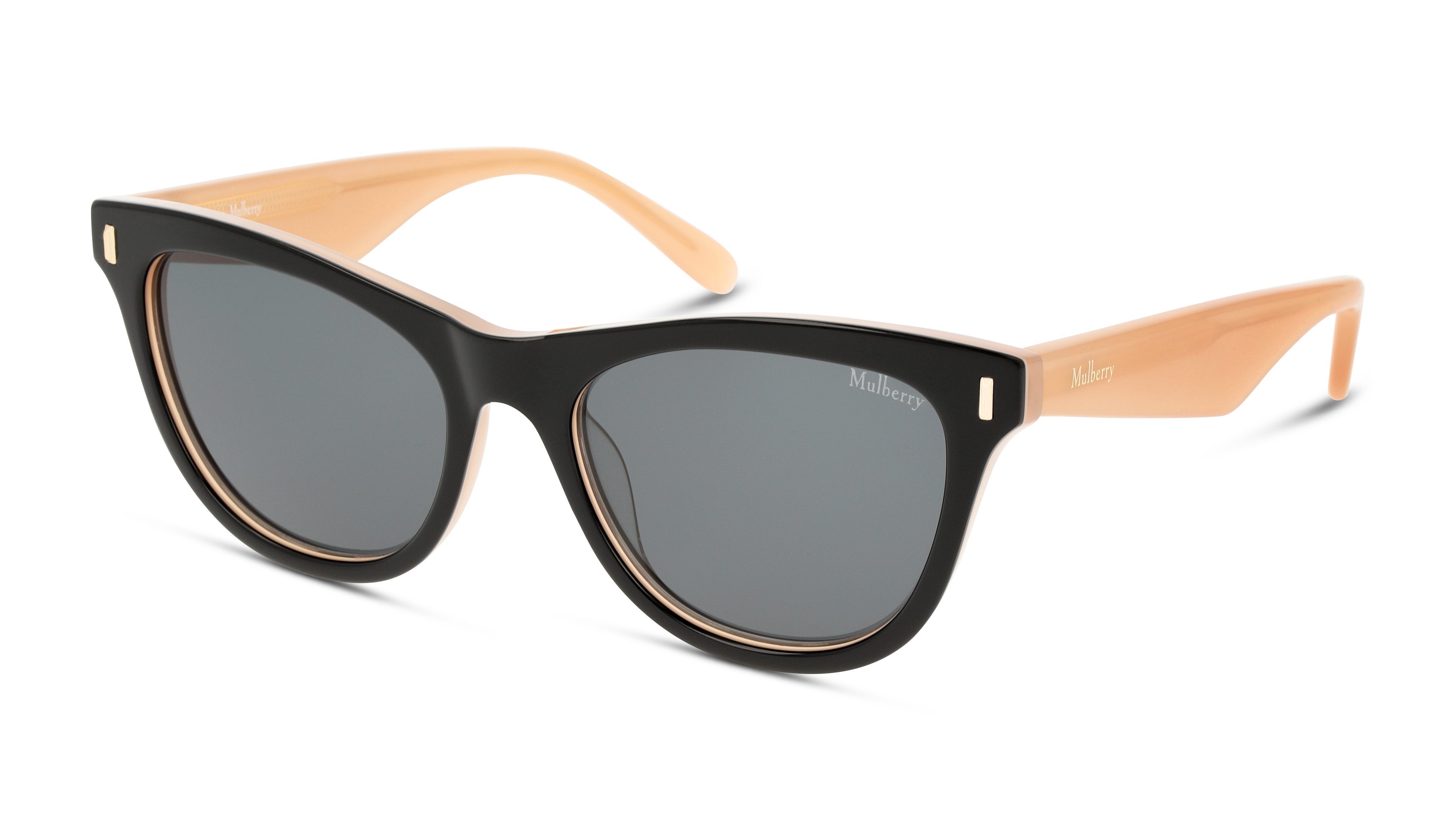Angle_Left01 Mulberry SML035 (09EF) Sunglasses Grey / Black