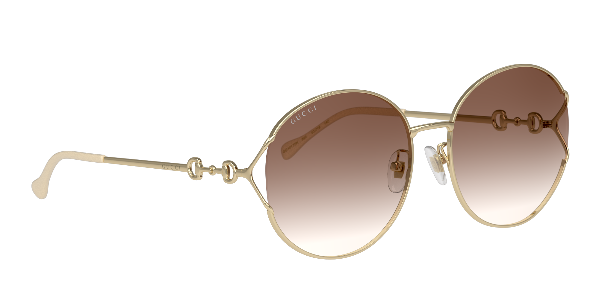 Angle_Right01 Gucci GG 1017SK Sunglasses Brown / Gold