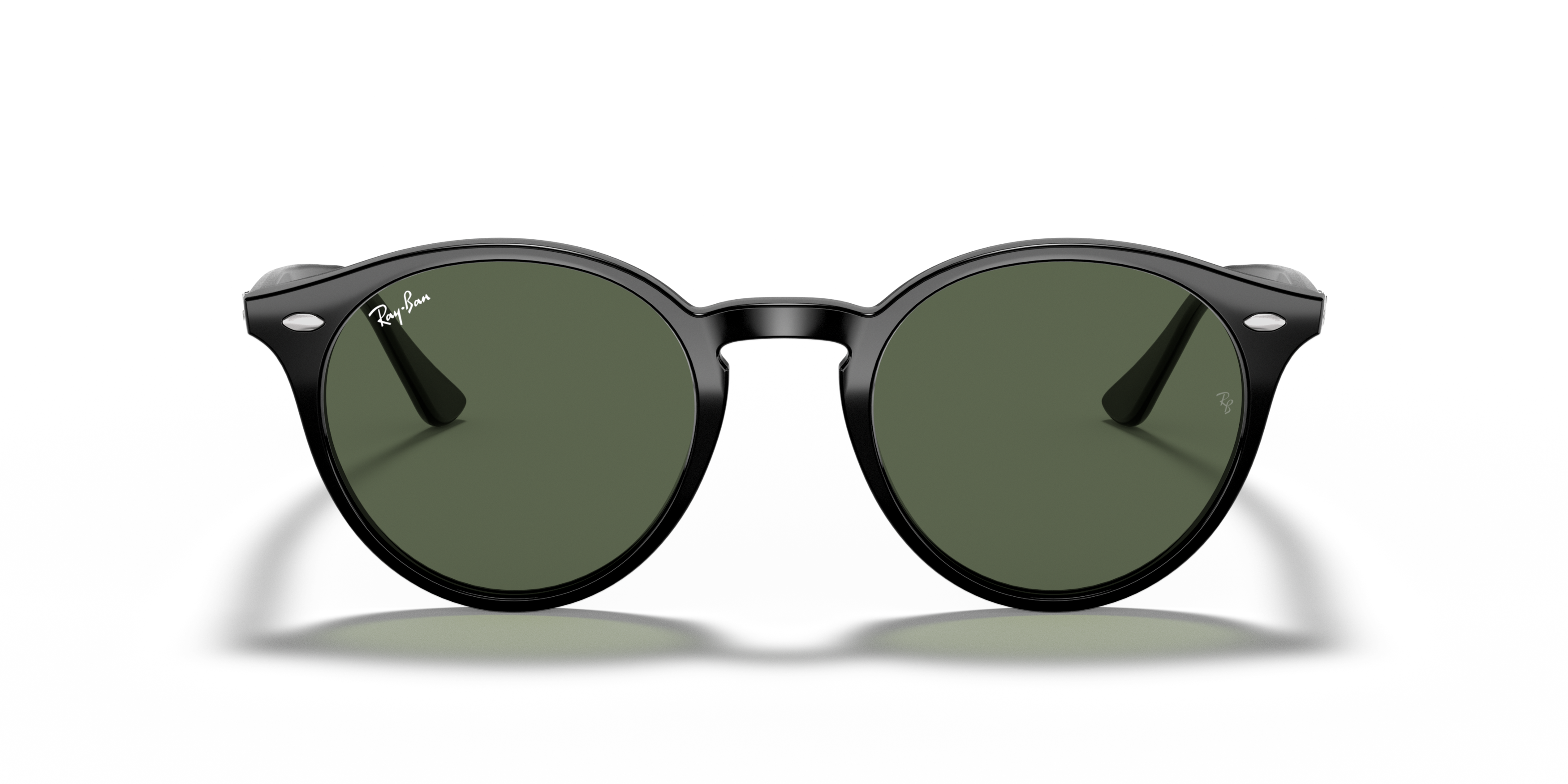 Front Ray-Ban RB 2180 Sunglasses Green / Black