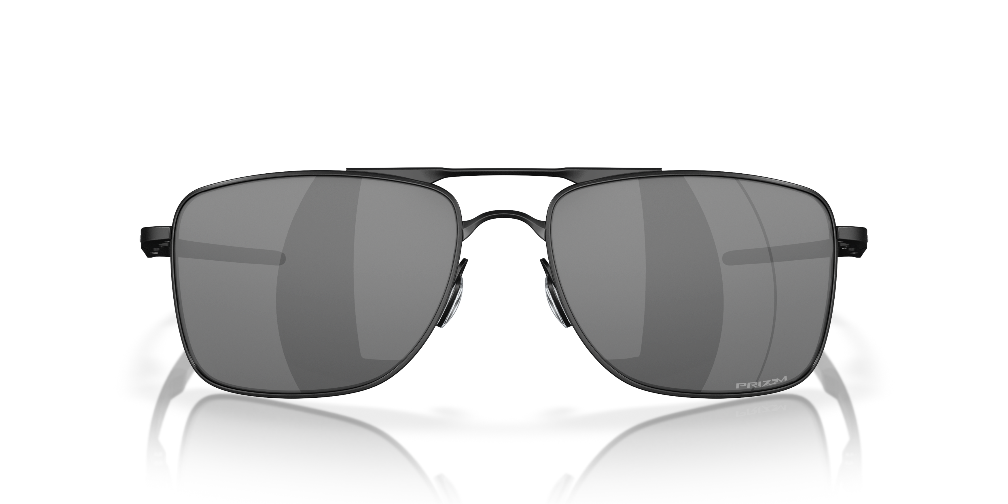 Front Oakley Gauge 8 OO 4124 Sunglasses Grey / Black