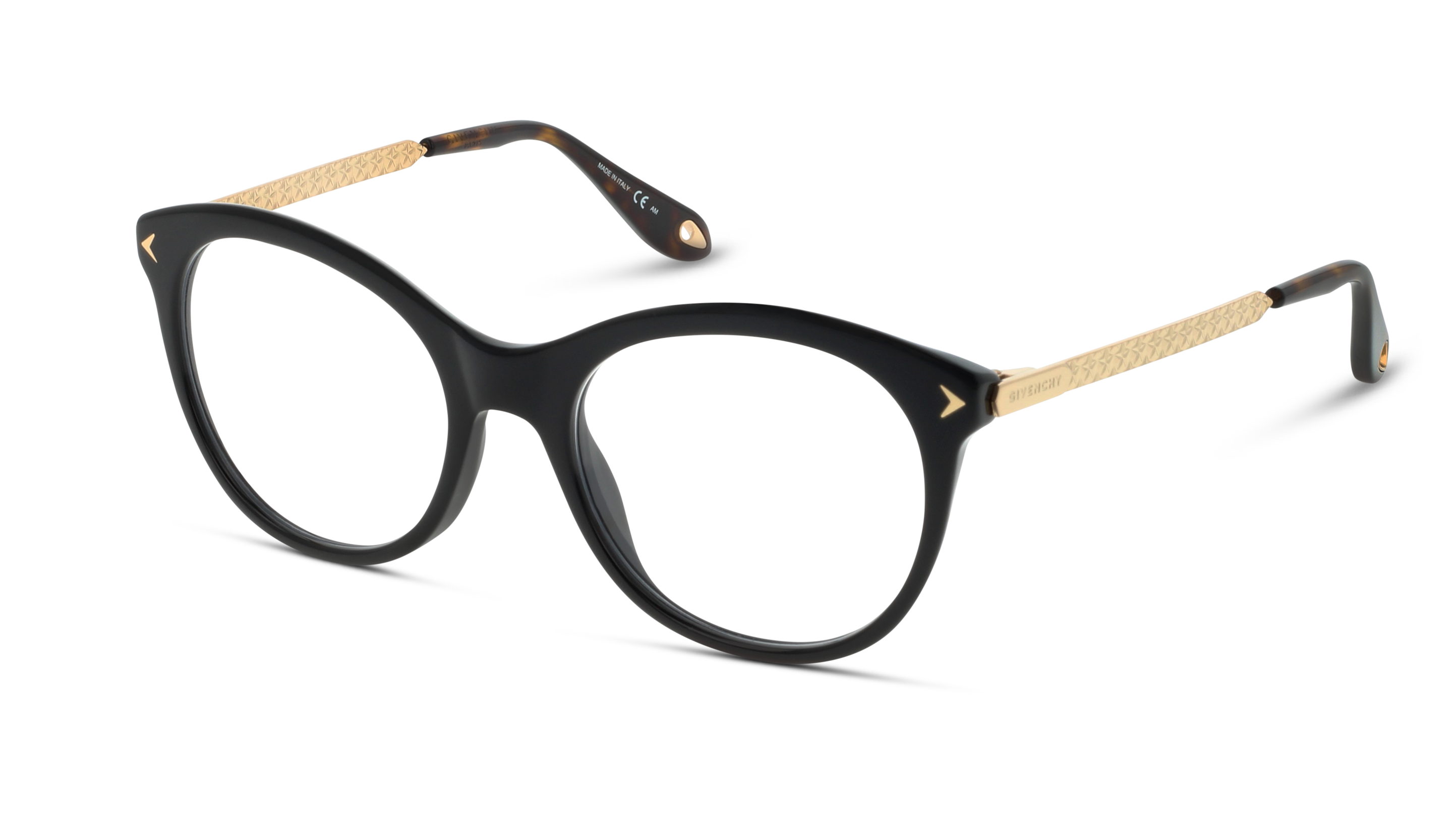 Angle_Left01 Givenchy GV 0080 (807) Glasses Transparent / Black