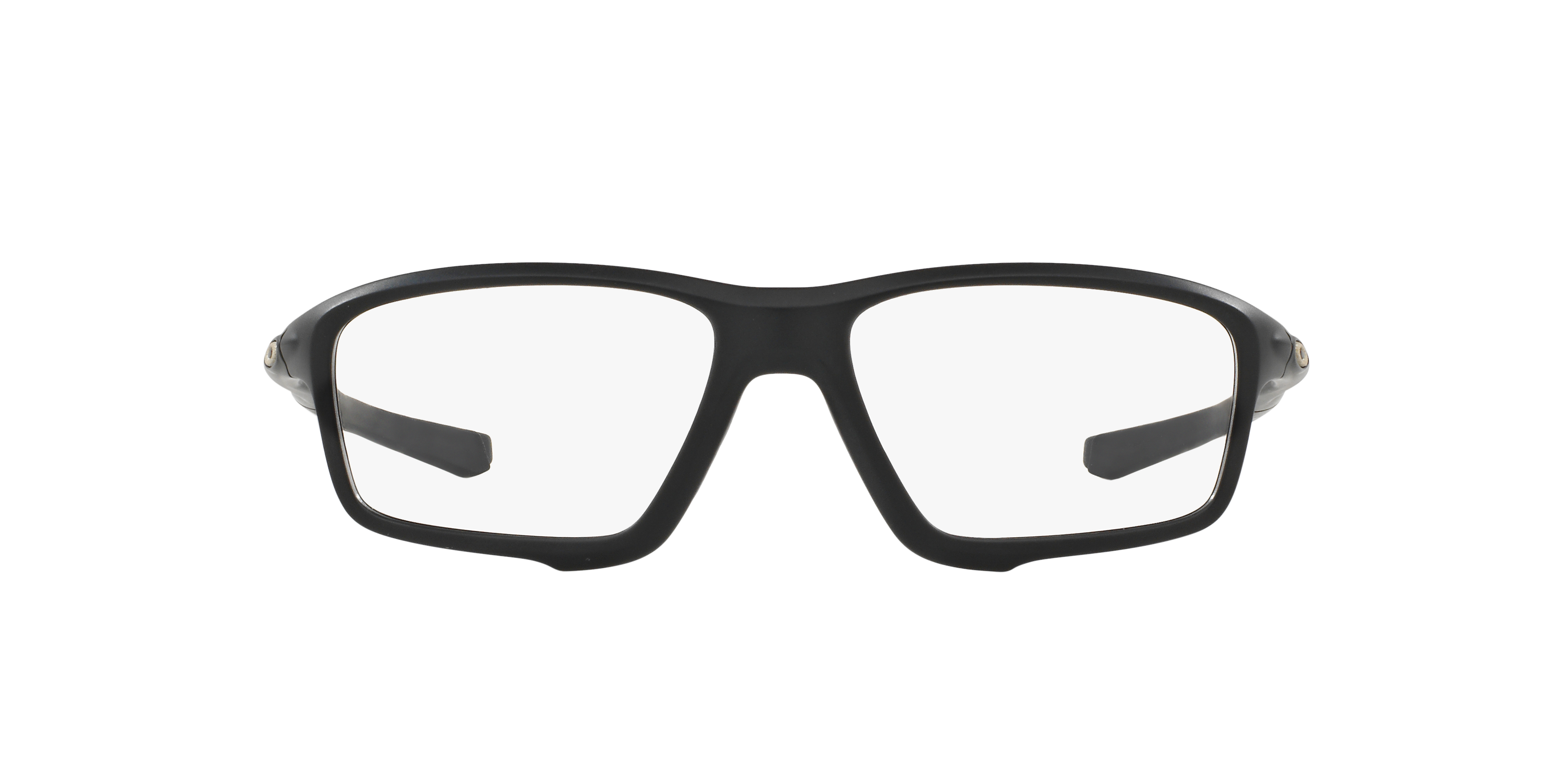 Front Oakley Crosslink Zero OX 8076 Glasses Transparent / Black