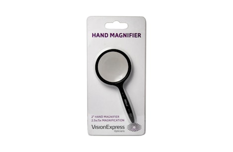 Vision Express Classic 2 Hand Magnifier - 2.5x5x Magnification