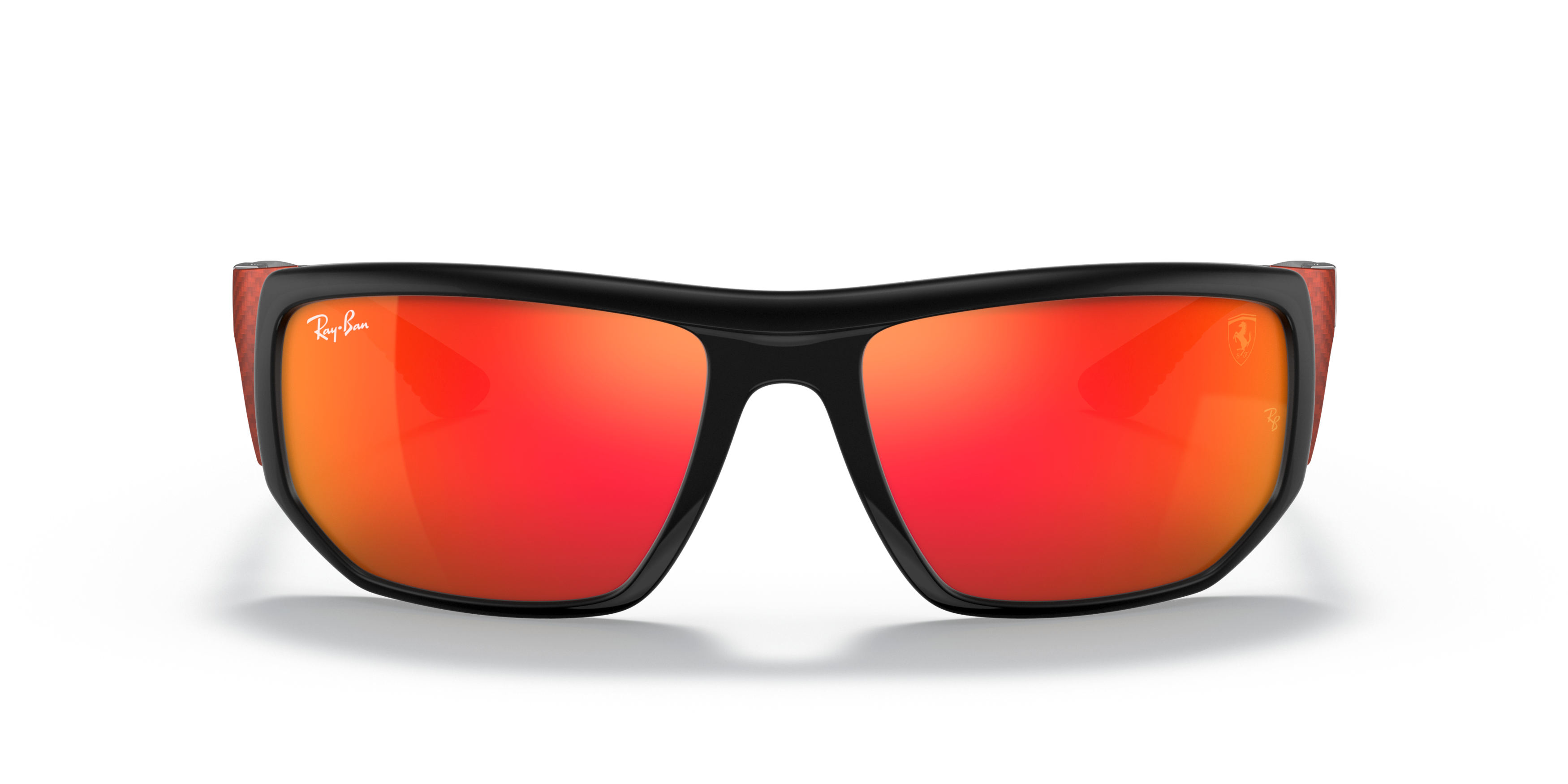 Front Ray-Ban RB 8361M Sunglasses Orange / Black