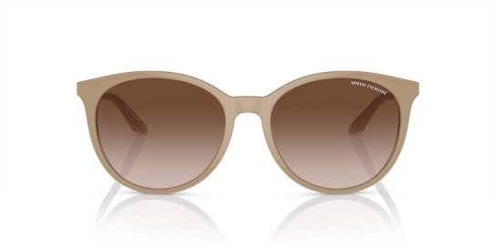 Armani Exchange AX 4140S Sunglasses Brown / Transparent, Brown
