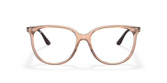 Ray-Ban RX 4378V Glasses Transparent / Brown