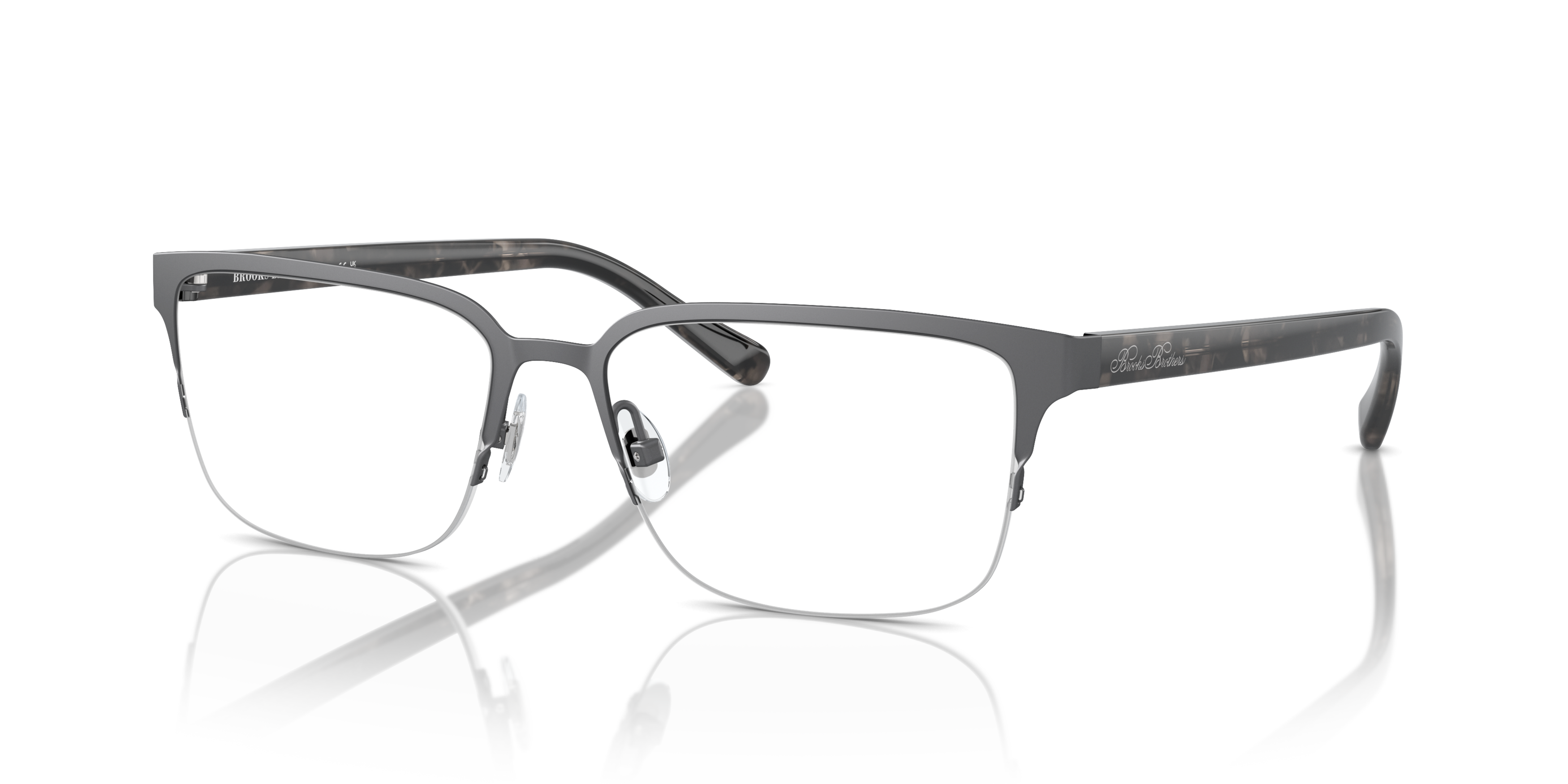 Angle_Left01 Brooks Brothers BB 1113T Glasses Transparent / Black