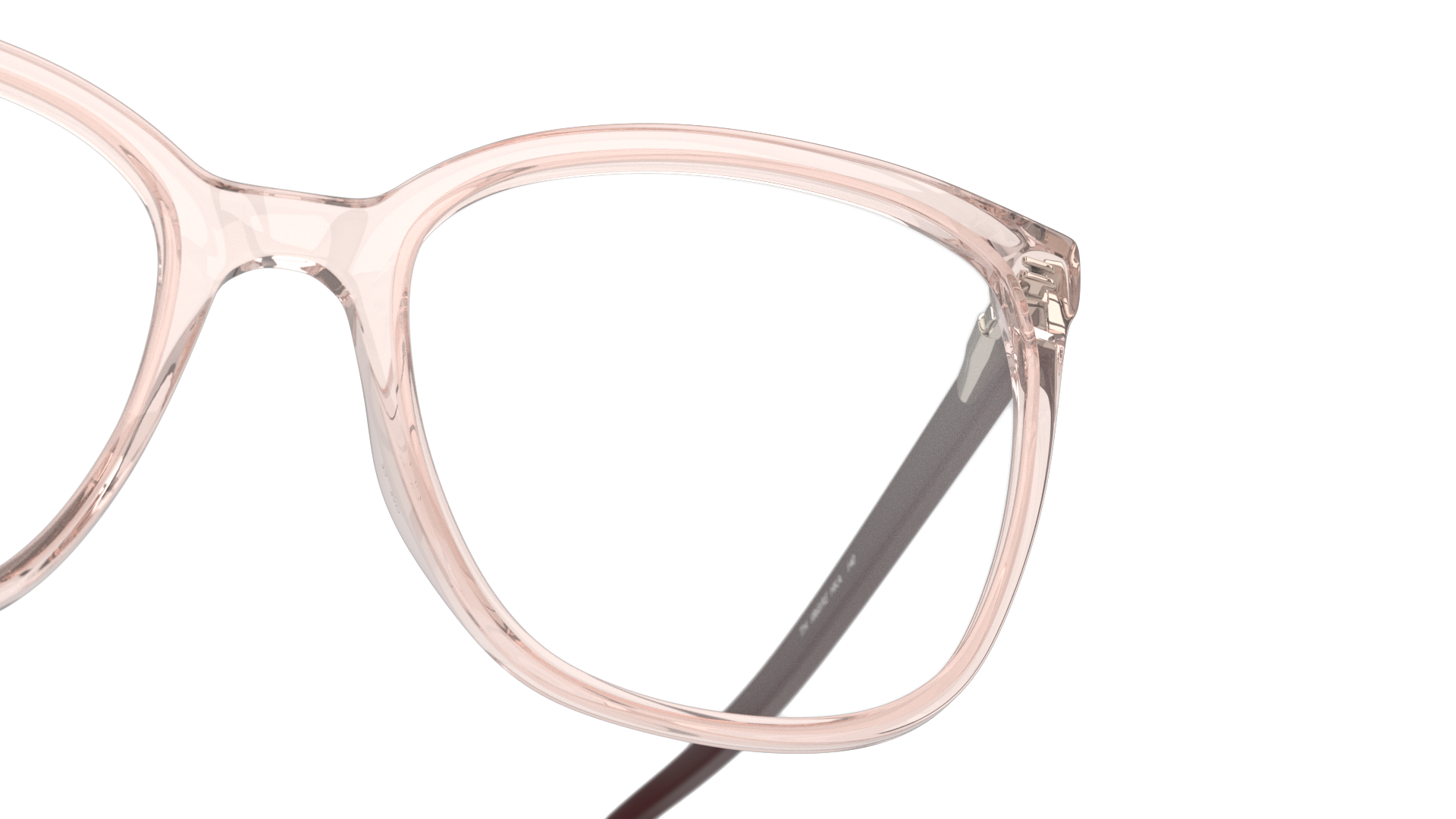 Detail01 Tommy Hilfiger Bio-Based TH 1860/RE (NXA) Glasses Transparent / Pink