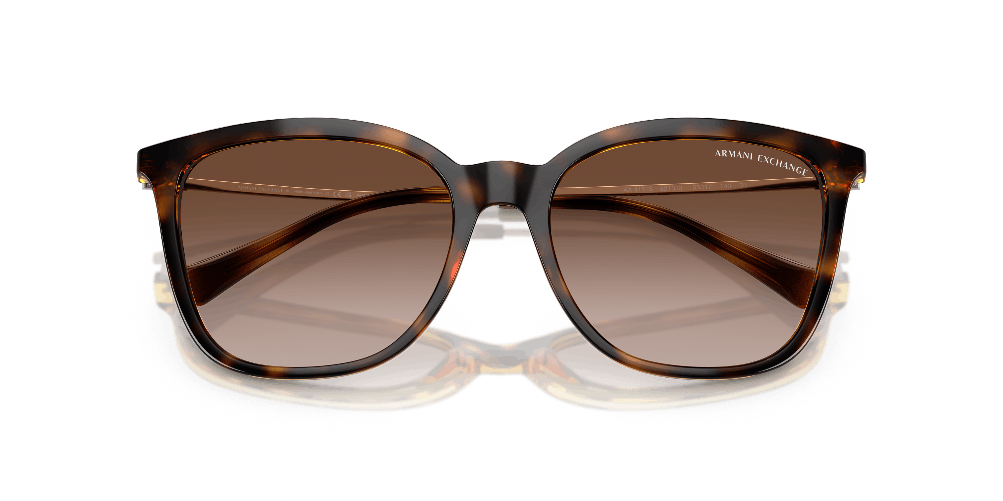 Folded, Armani Exchange 0AX4151S 821313 Solglasögon