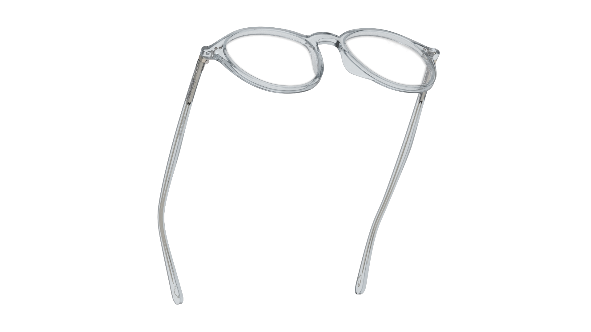 Bottom_Up Unofficial UNOM0185 (GG00) Glasses Transparent / Transparent, Grey