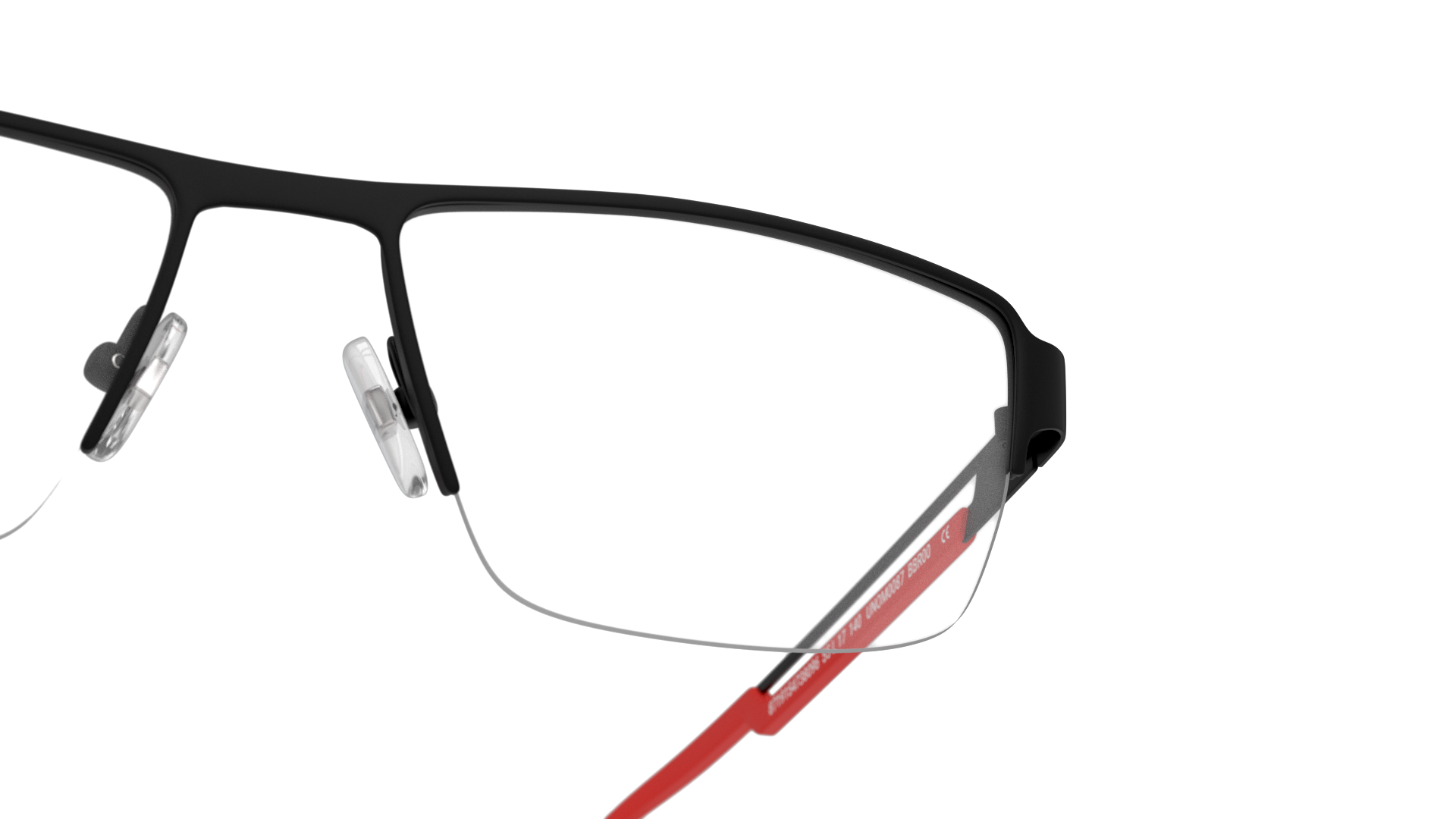 Detail01 Unofficial UNOM0097 (BR00) Glasses Transparent / Black