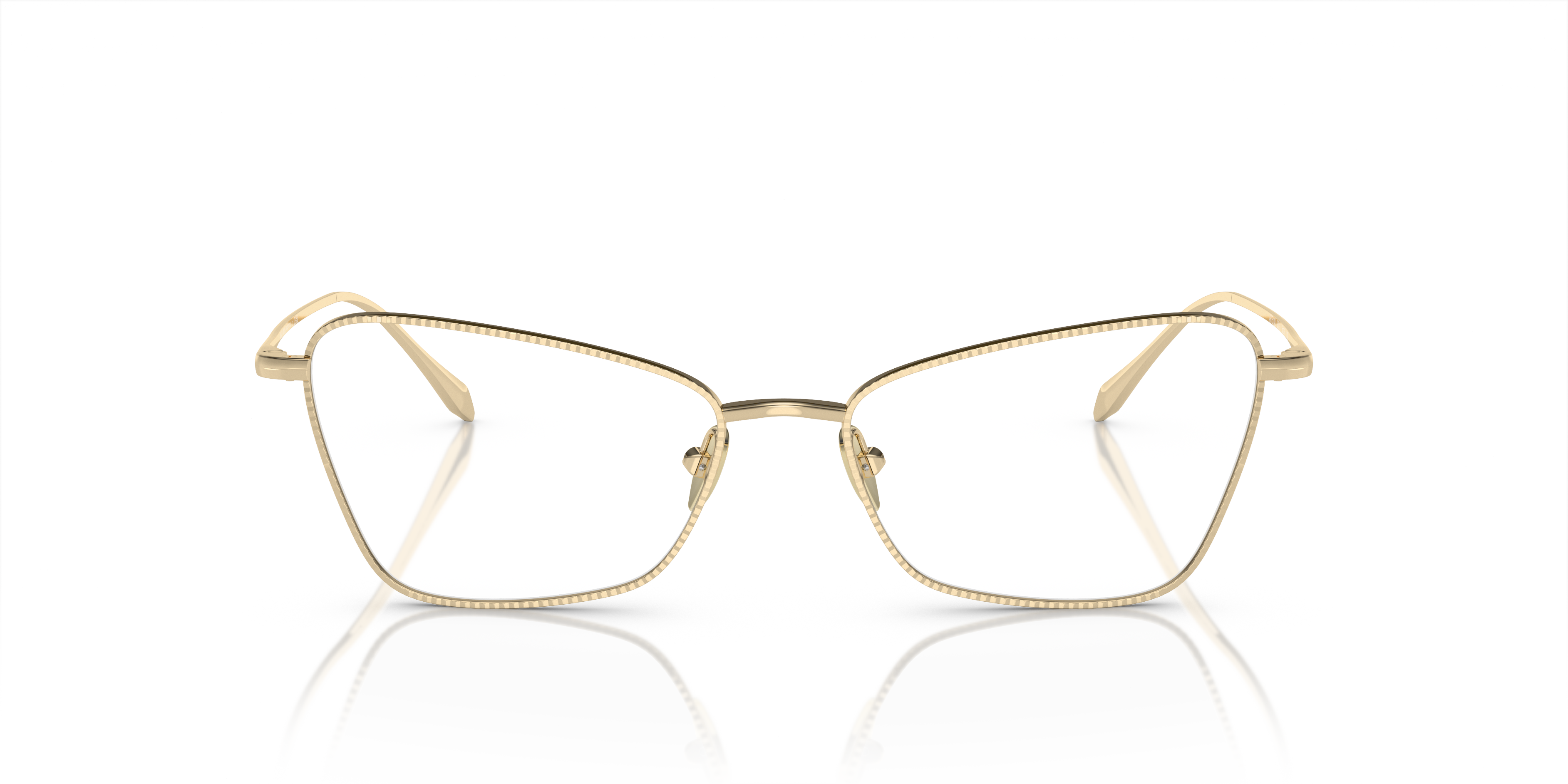 Front Giorgio Armani AR 5140 Glasses Transparent / Gold