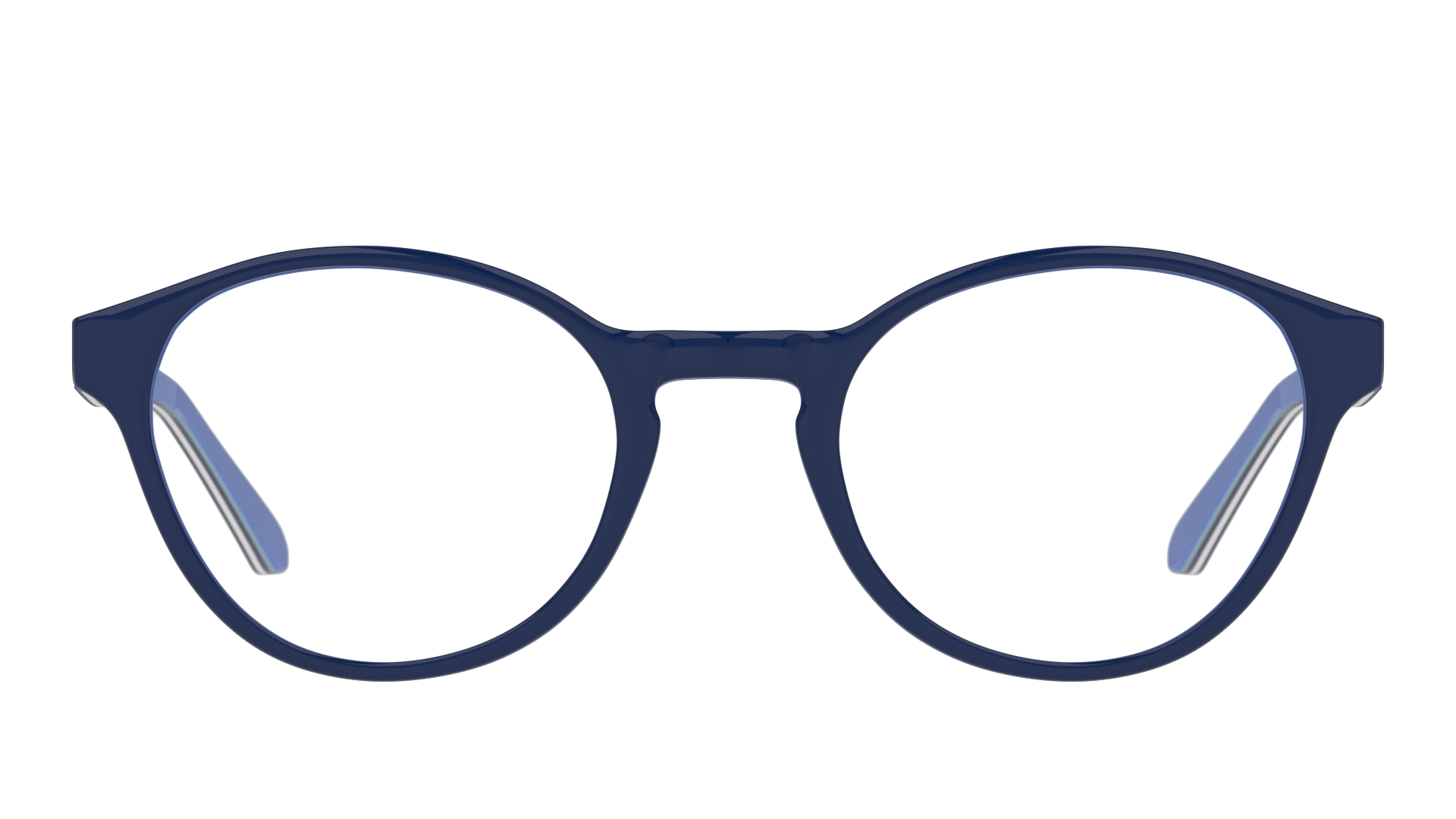 Front Unofficial Kids UNOK5041 (CC00) Children's Glasses Transparent / Blue