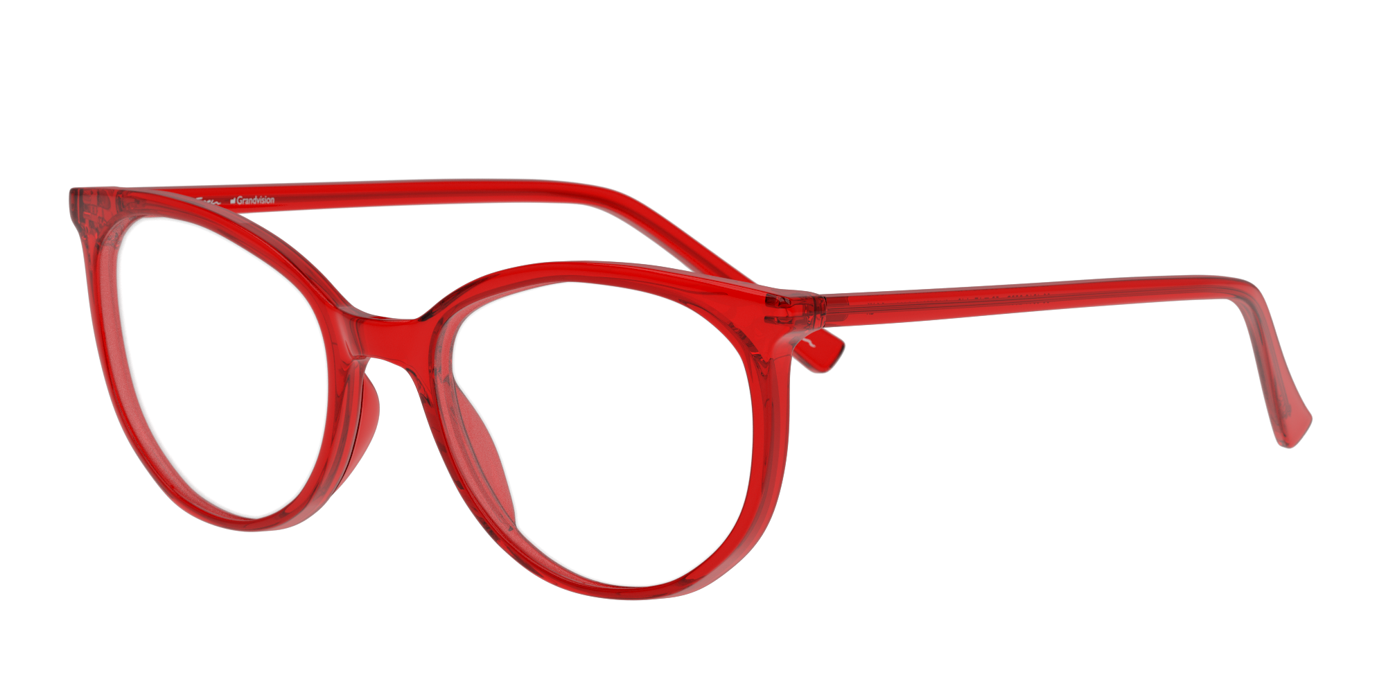 Angle_Left01 Seen SNOF5010 Glasses Transparent / Red