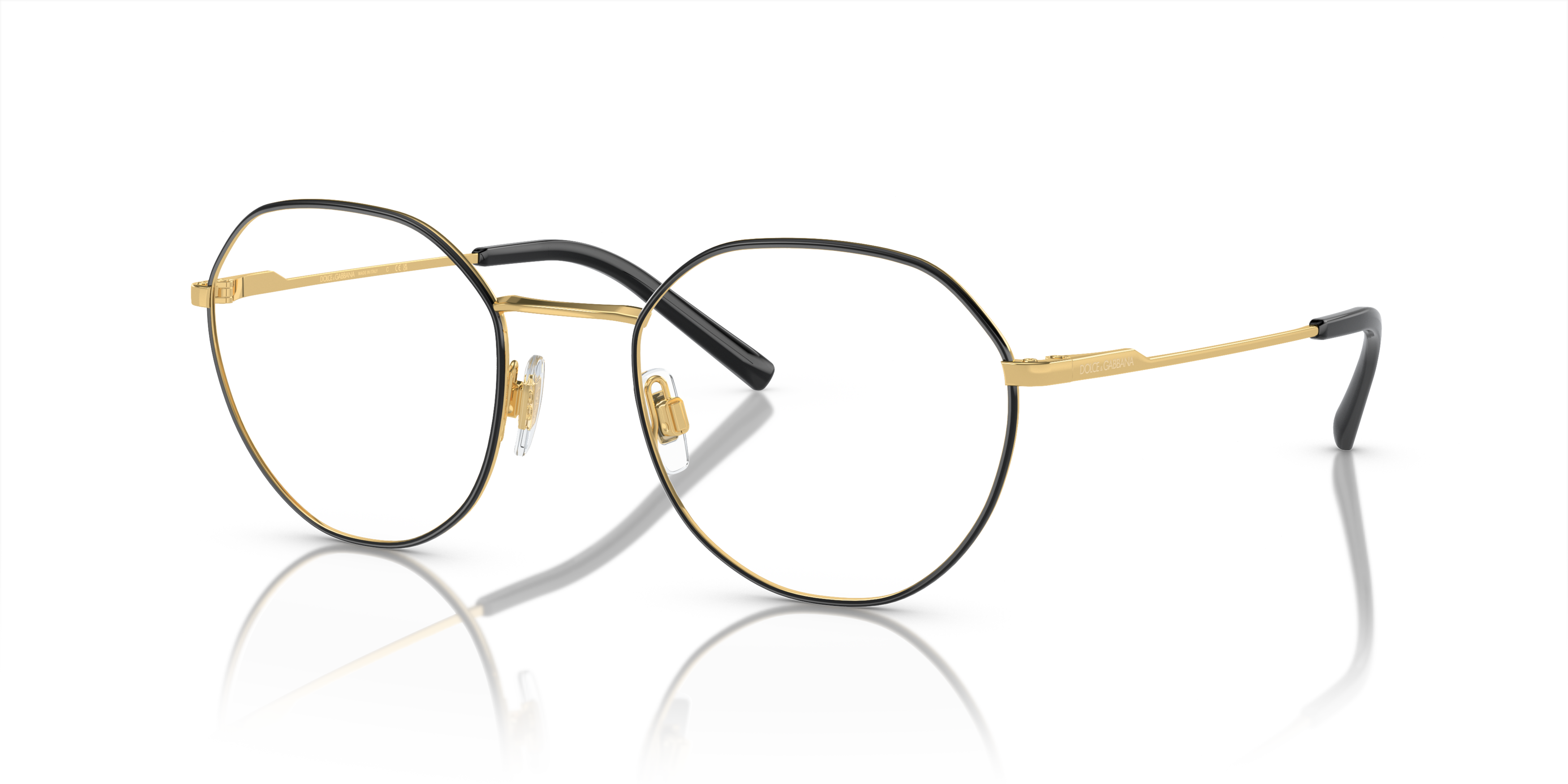 Angle_Left01 Dolce & Gabbana DG 1324 (1334) Glasses Transparent / Black