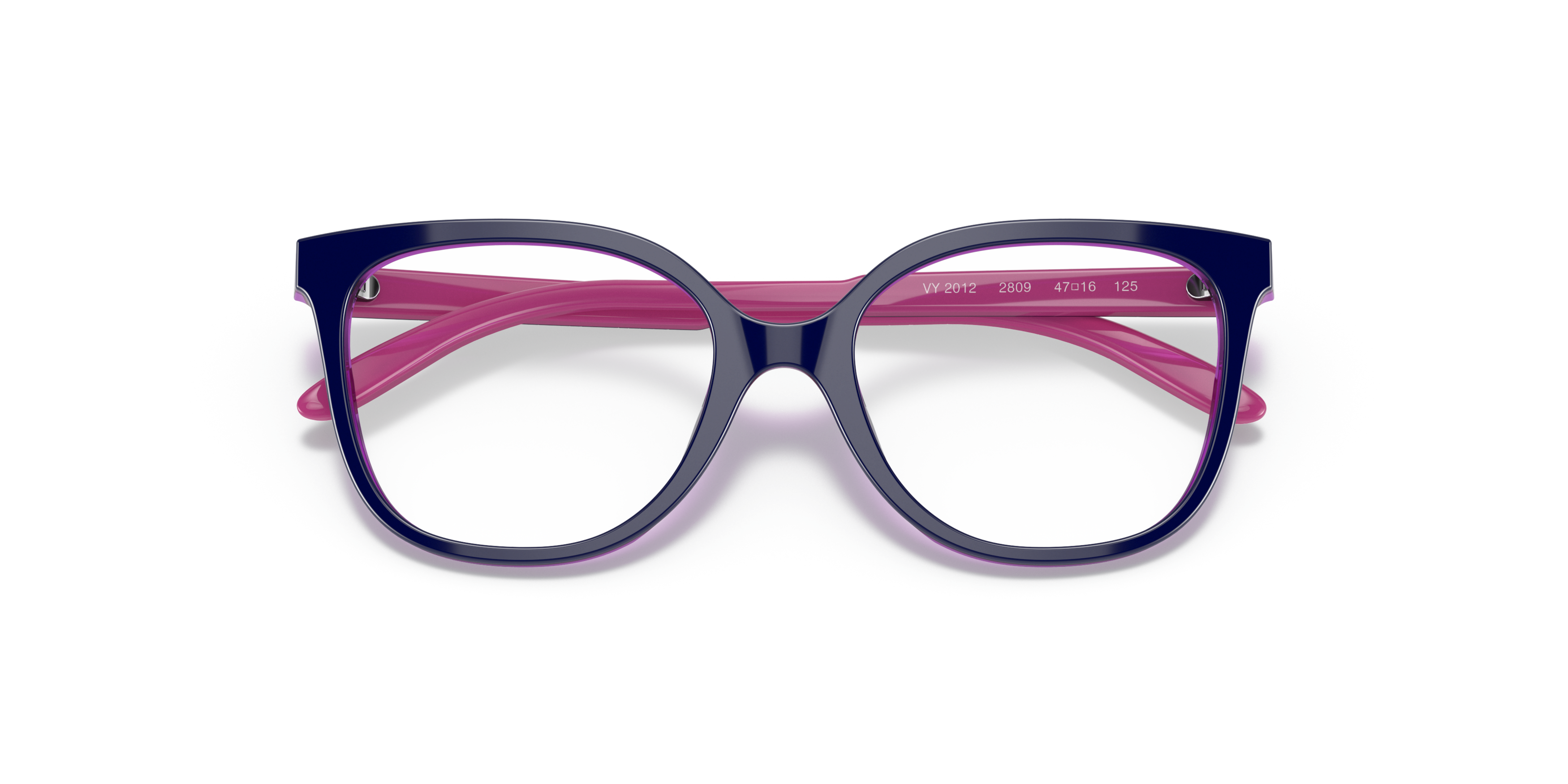 Folded Vogue Kids VY 2012 (2809) Glasses Transparent / Violet