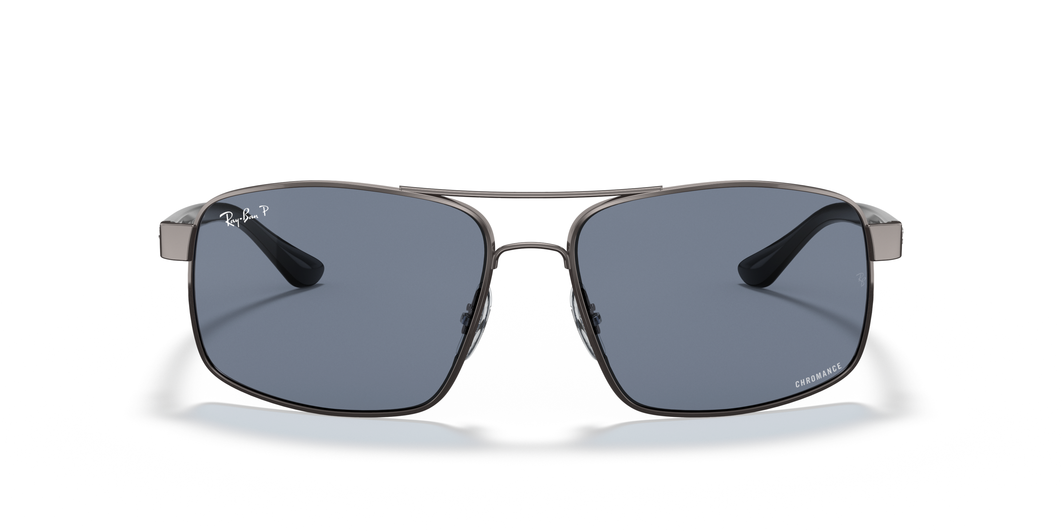 Front Ray-Ban RB3604CH 004/BA Blauw / Zilver