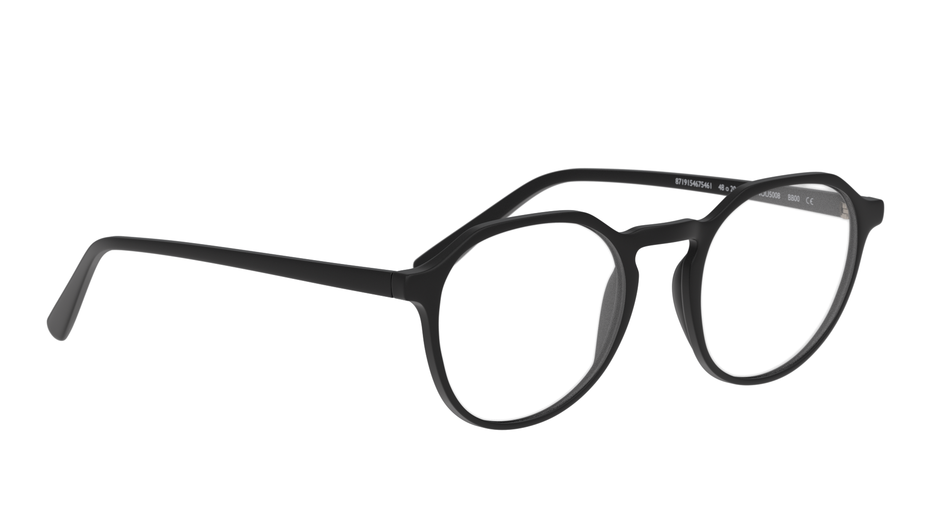 Angle_Right01 Seen SN OU5008 (BB00) Glasses Transparent / Black