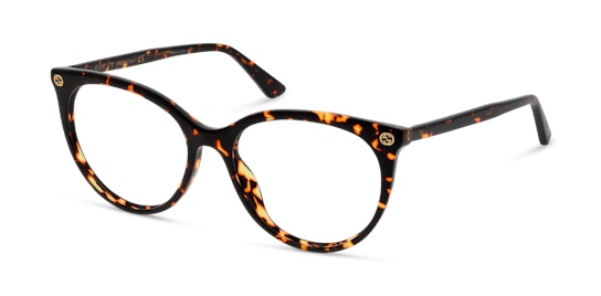 Gucci GG 0093O Glasses Transparent / Brown