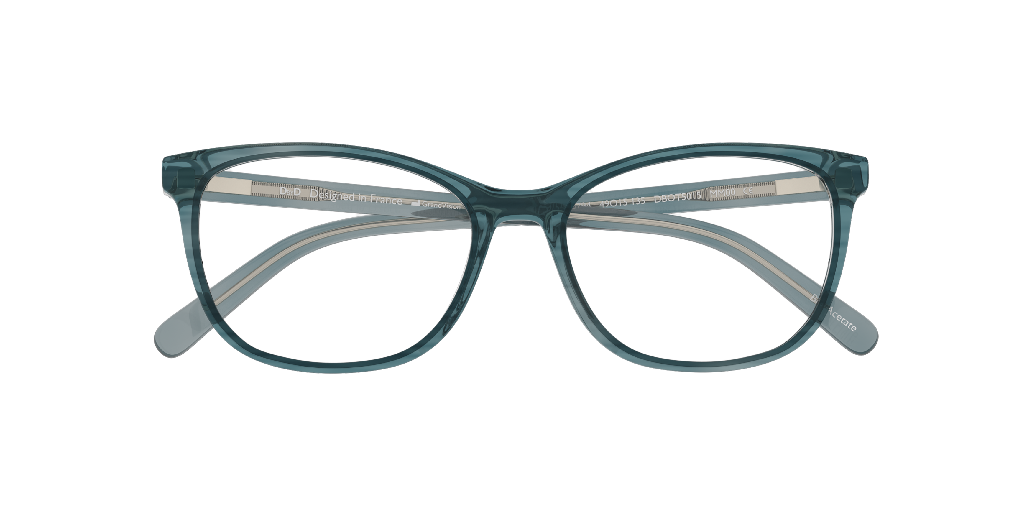 Folded DbyD DB OT5015 Children's Glasses Transparent / Blue