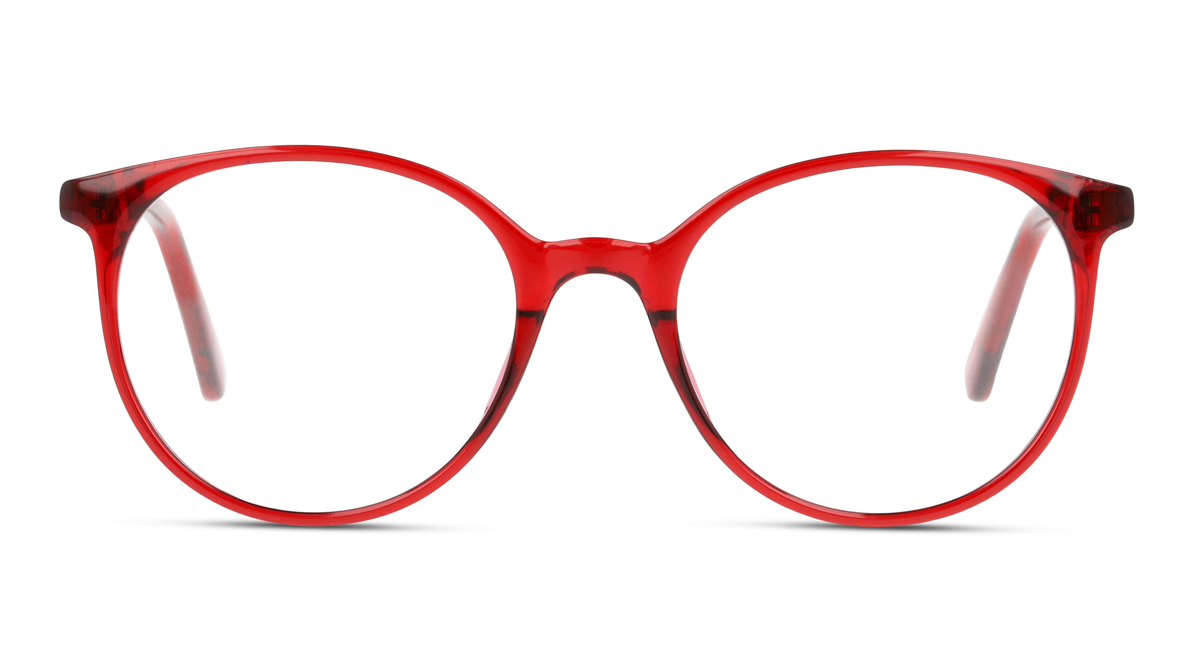 Front Seen SN JT01 Children's Glasses Transparent / Transparent, Red