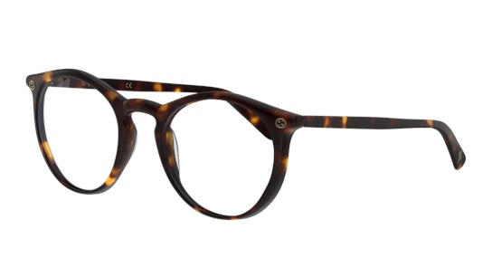 Gucci GG 0121O (002) Glasses Transparent / Brown