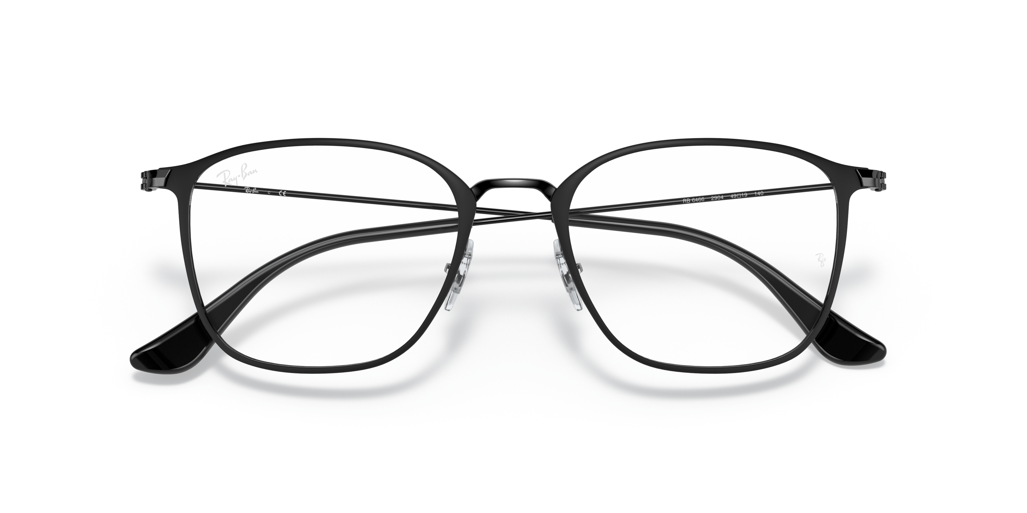 Folded Ray-Ban RX 6466 (2904) Glasses Transparent / Black
