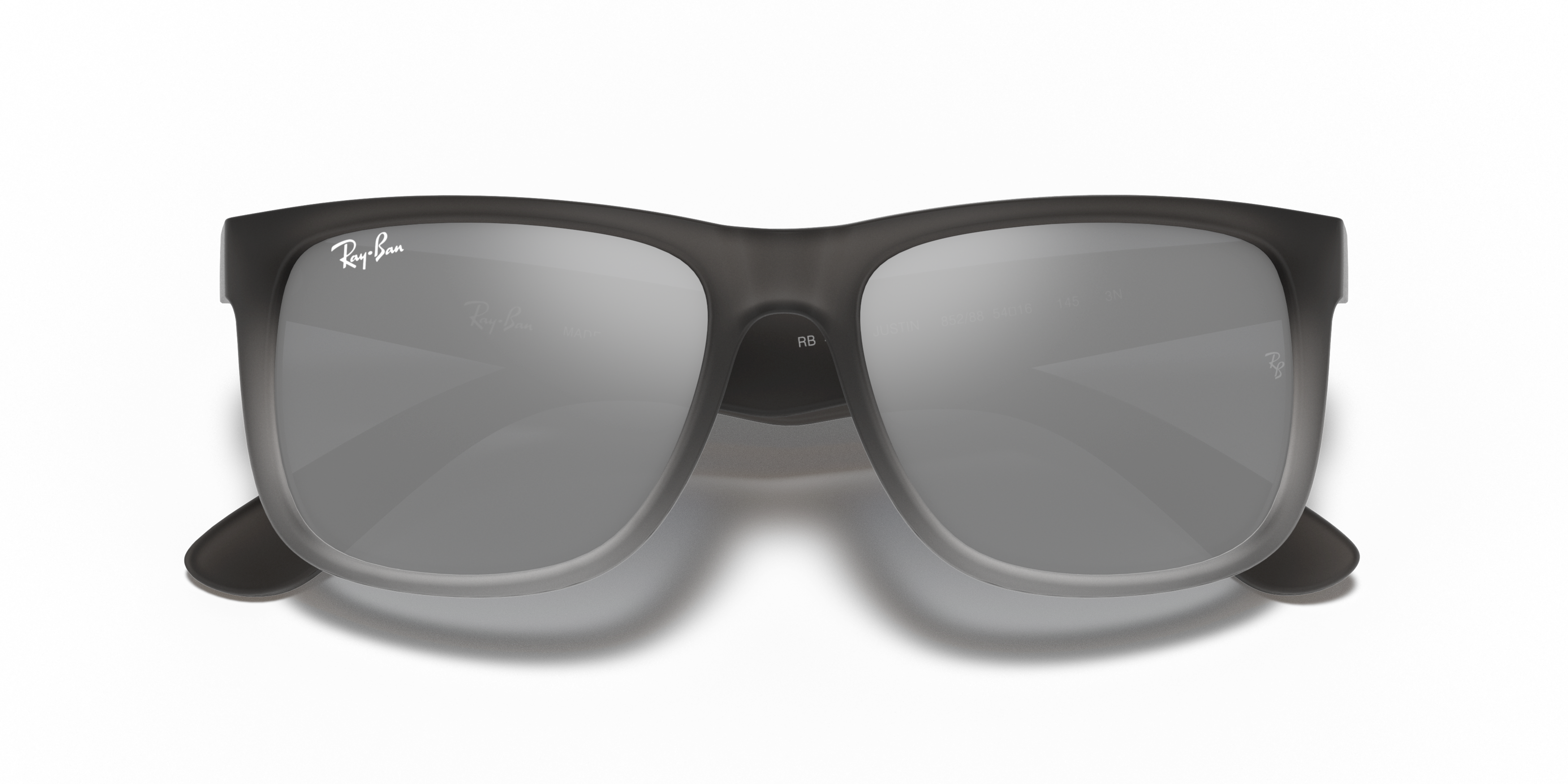 Folded Ray-Ban RB 4165 Sunglasses Grey / Grey