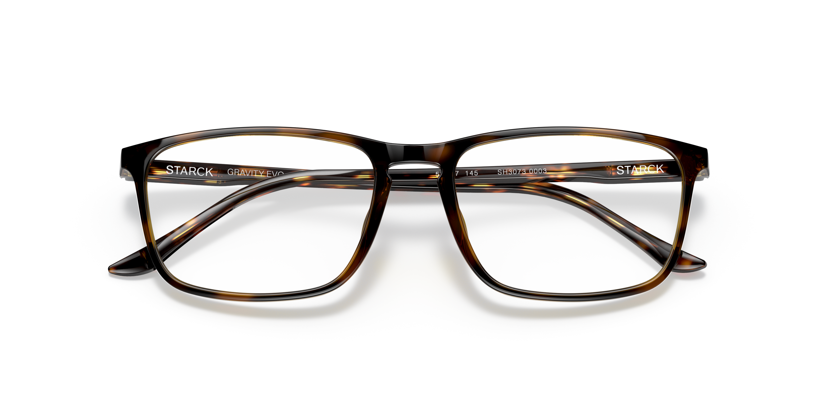 Folded Starck SH 3073 Glasses Transparent / Tortoise Shell