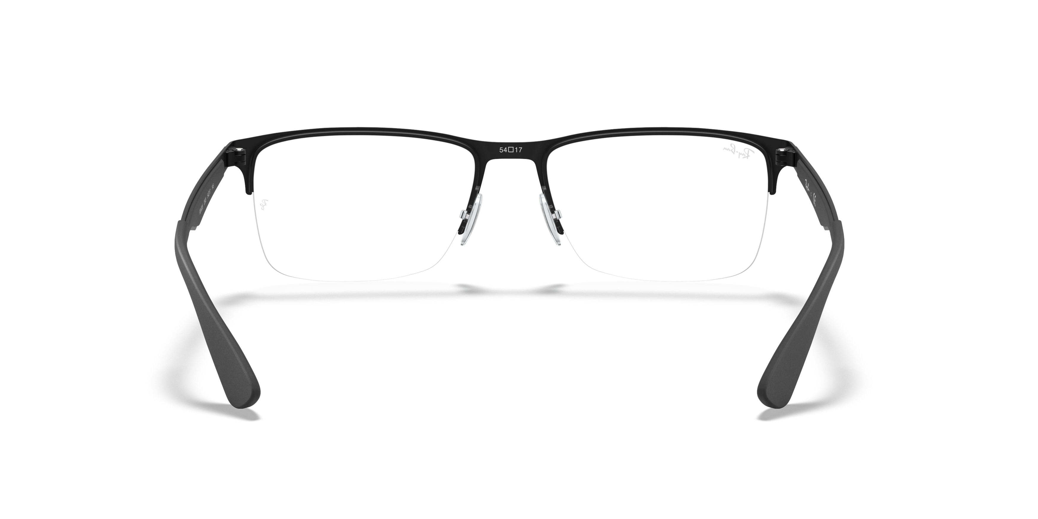 Detail02 Ray-Ban RX 6335 Glasses Transparent / Blue