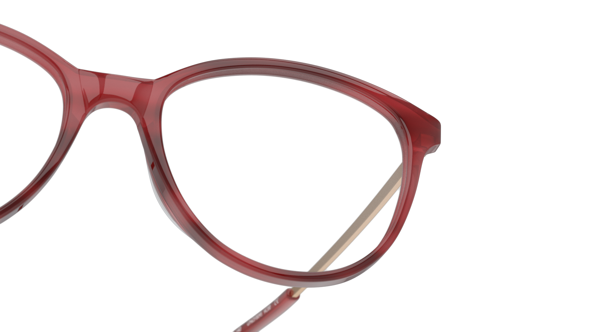 Detail01 Unofficial UNOF0095 (VD00) Glasses Transparent / Violet