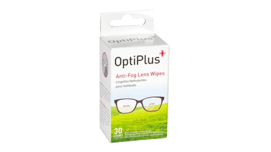 OptiPlus Anti-Fog Lens Wipes 30 Pack